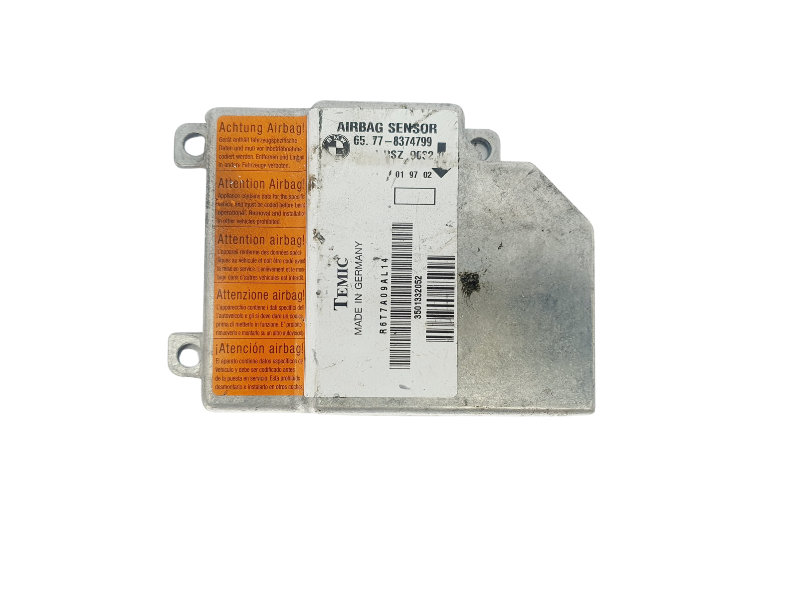 Ohjausyksikön moduuli 65.77-8374799 MRSZ 9032 BMW Temic 38272 main product photo