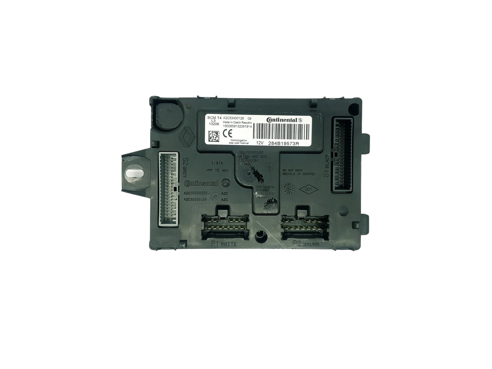 Ohjausyksikkö BCM T4 284B19573R A2C53430129 Renault Continental 31513 main product photo