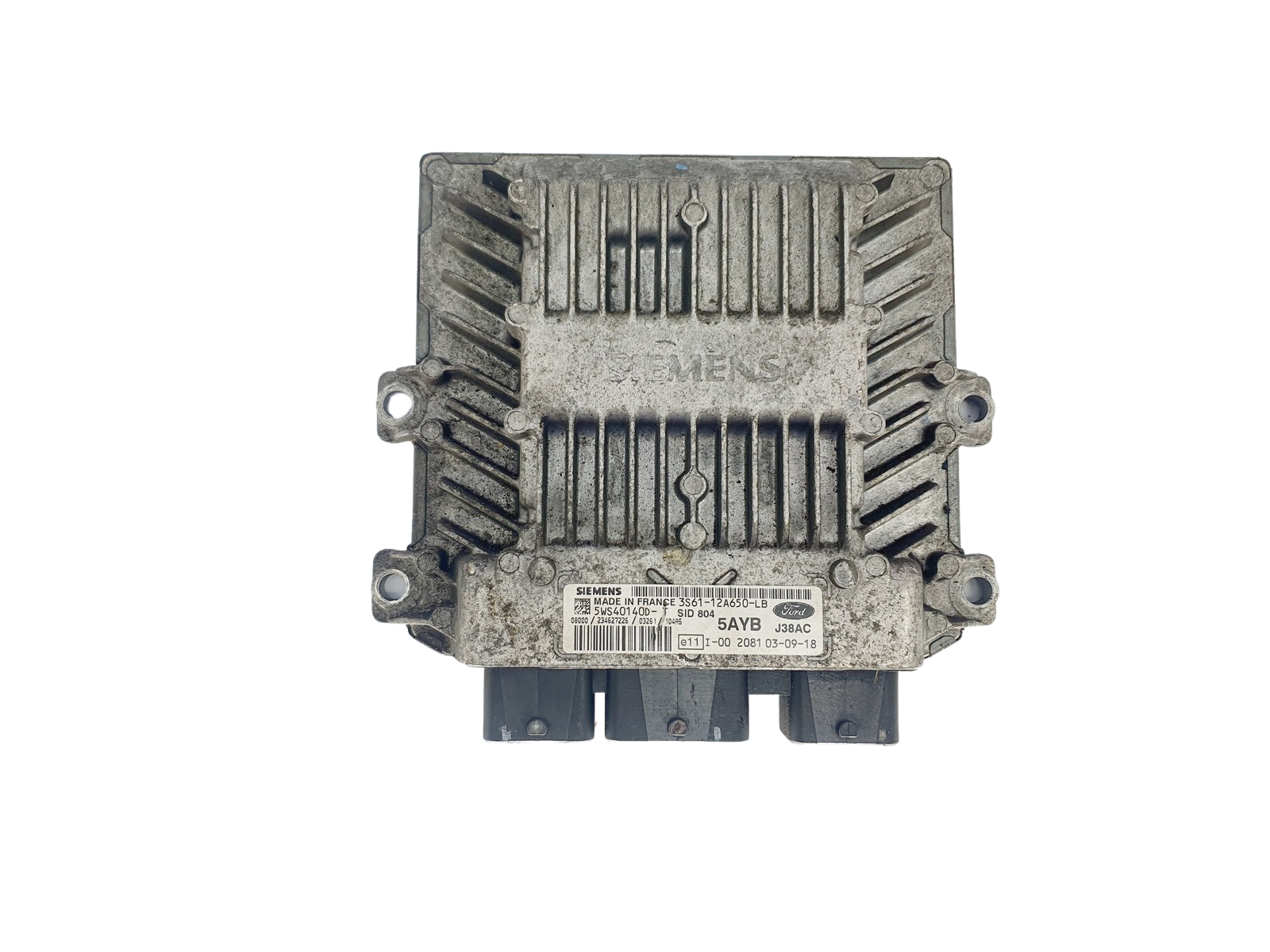 Ohjausyksikkö 3S61-12A650-LB 5WS40140D-T SID 804 Ford Siemens 39581 main product photo