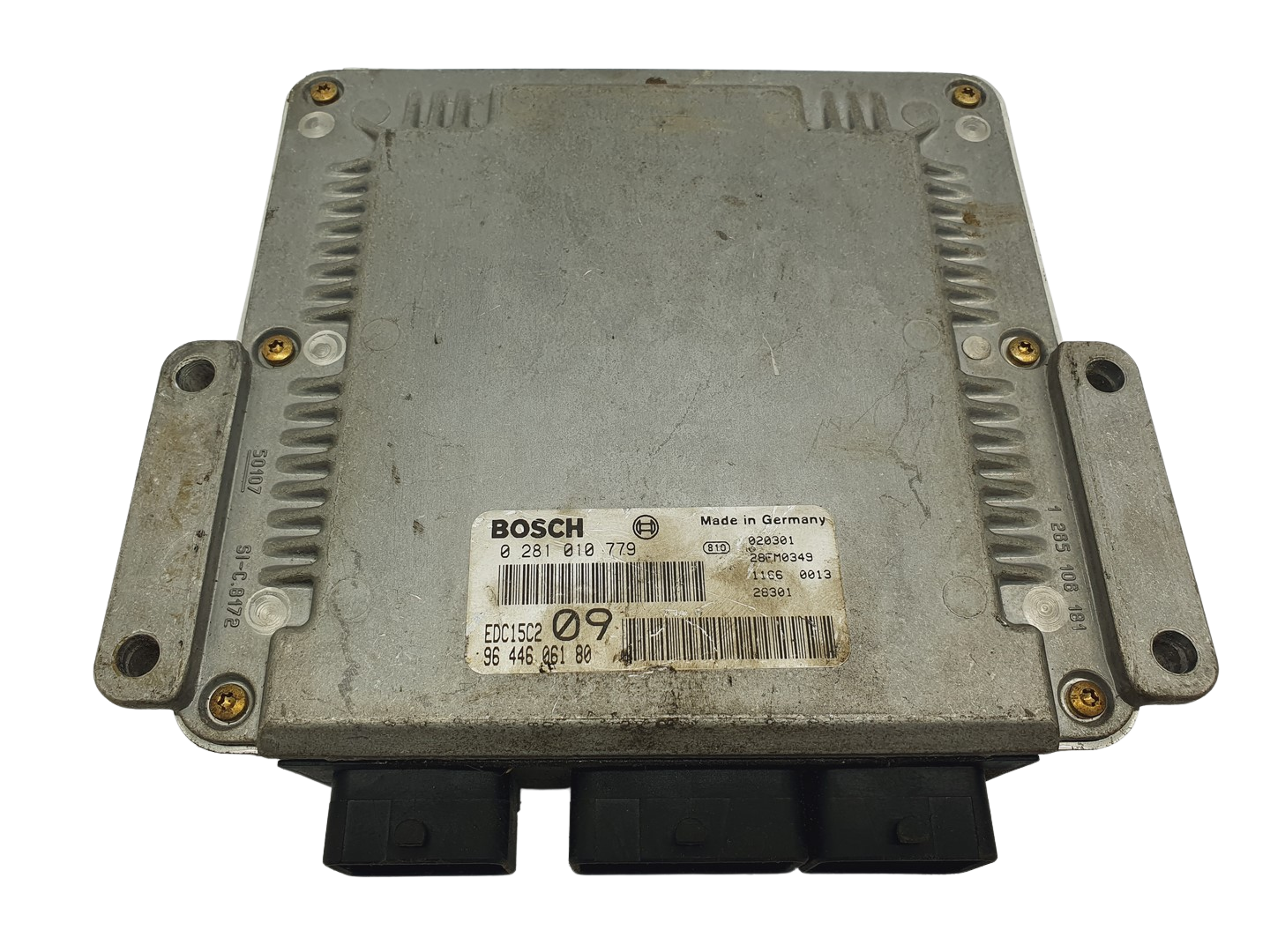 Ohjausyksikkö 9644606180 0281010779 EDC15C2 PSA Bosch 68309 main product photo