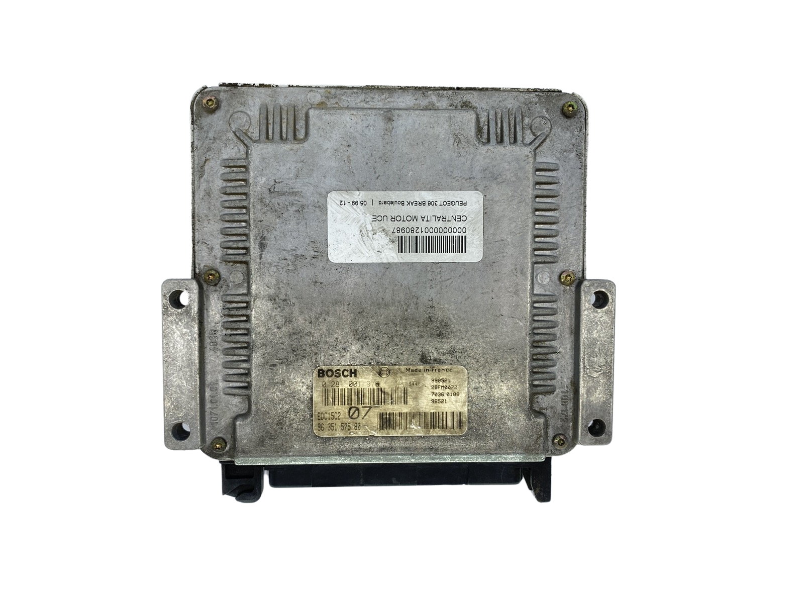 Ohjausyksikkö 0281001976 9635157580 28FM0072 PSA Bosch 62443 main product photo