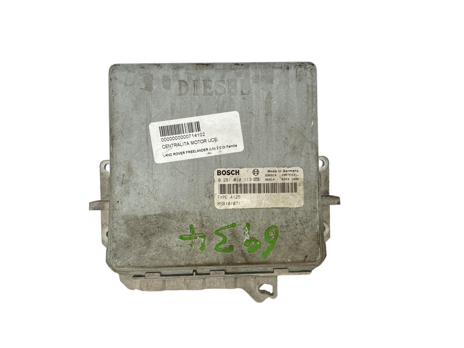 Ohjausyksikkö 0281010113 MSB101071 Land Rover Bosch 59805 main product photo