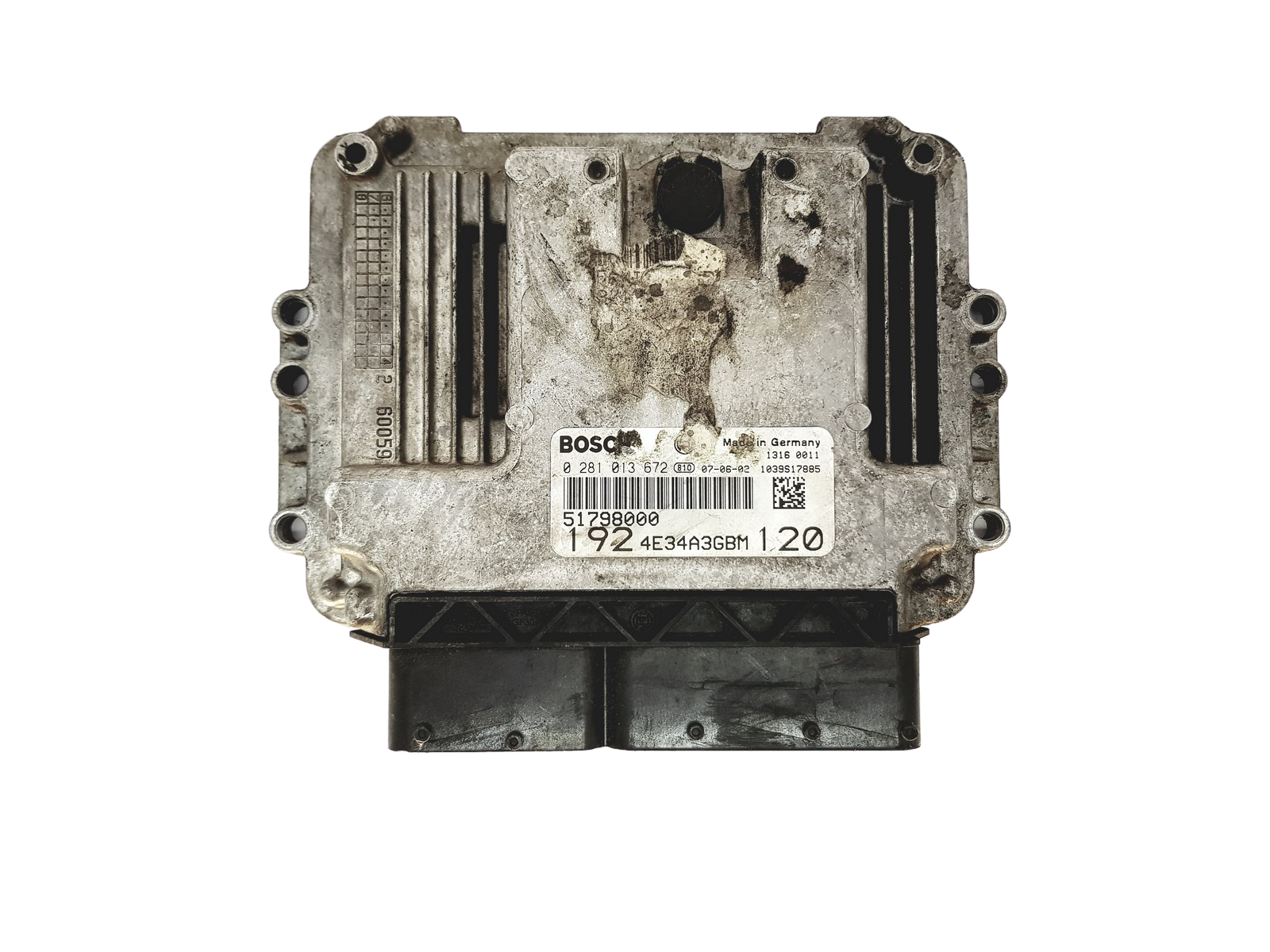Ohjausyksikkö 51798000 0281013672 Alfa Romeo Bosch 30109 main product photo