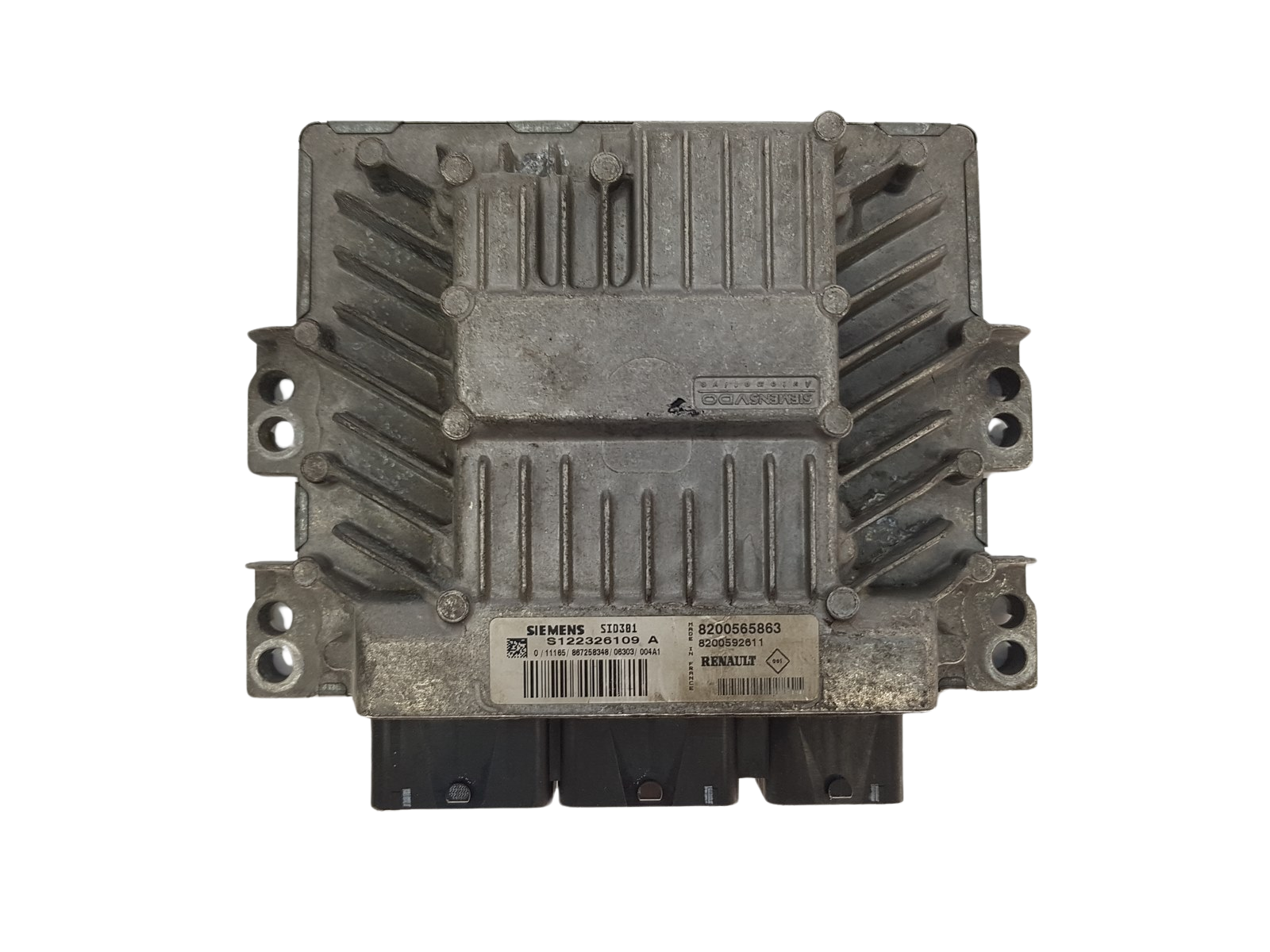 Ohjausyksikkö S122326109A 8200565863 8200592611 Renault Siemens 3199 main product photo