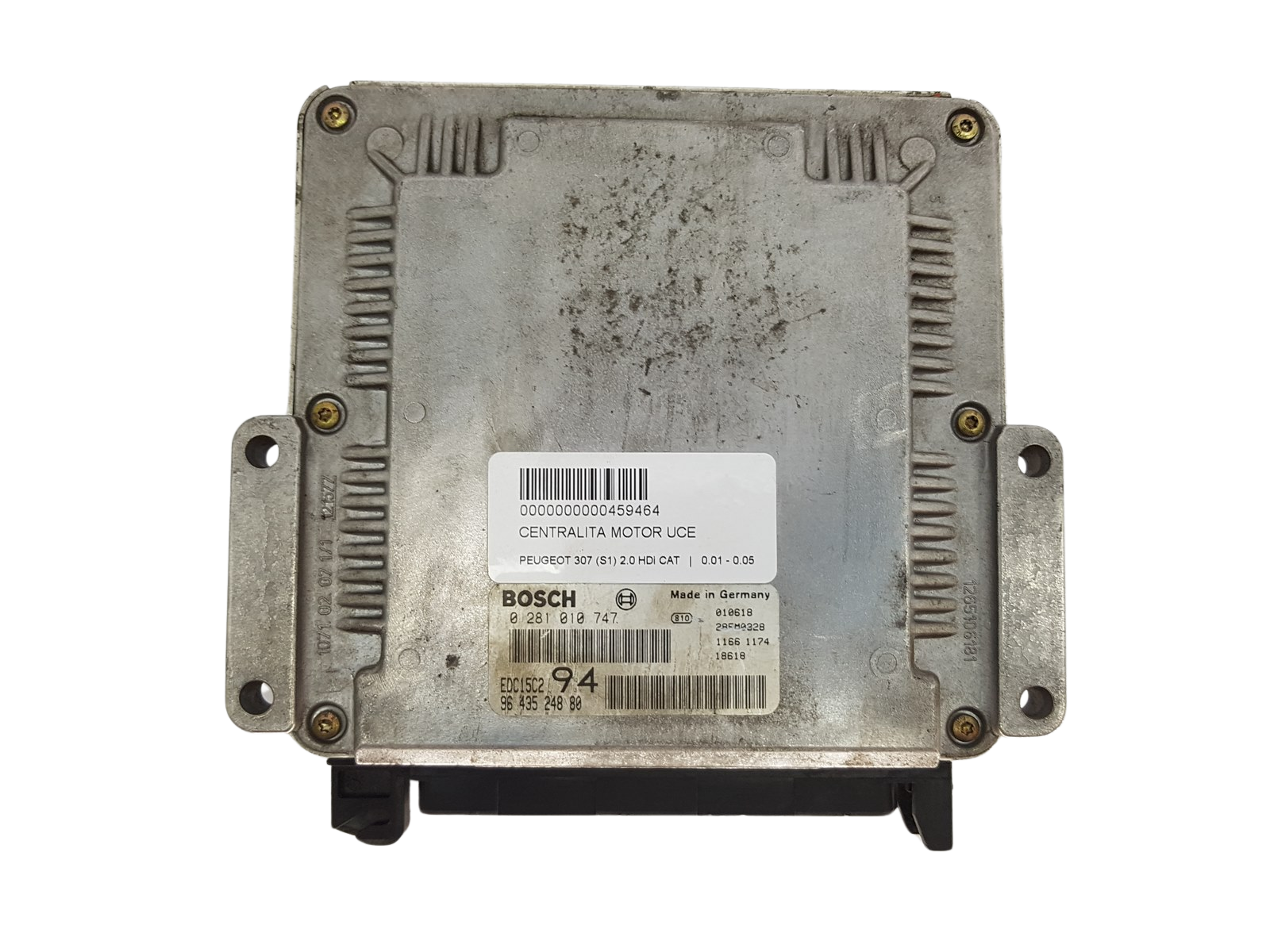 Ohjausyksikkö 0281010747 9643524880 28FM0328 PSA Bosch 3245 main product photo