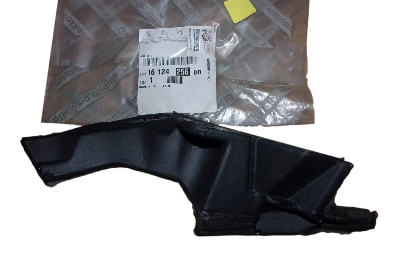 Paneelin äänieristys Vasen Alkuperäinen 1612425680 Citroen Peugeot main product photo