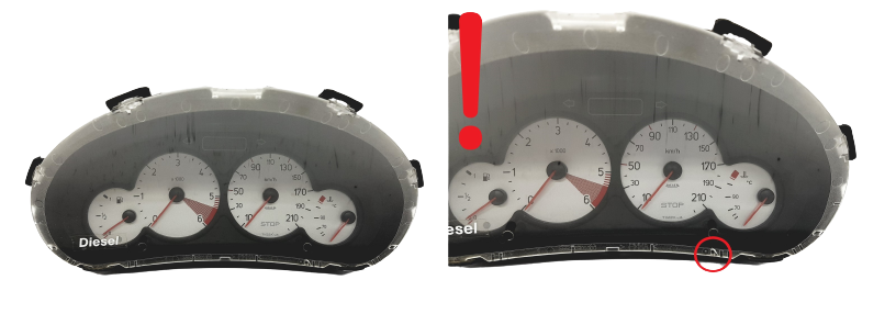 Nopeusmittari Peugeot 206 9656696280 000500809 57173 main product photo