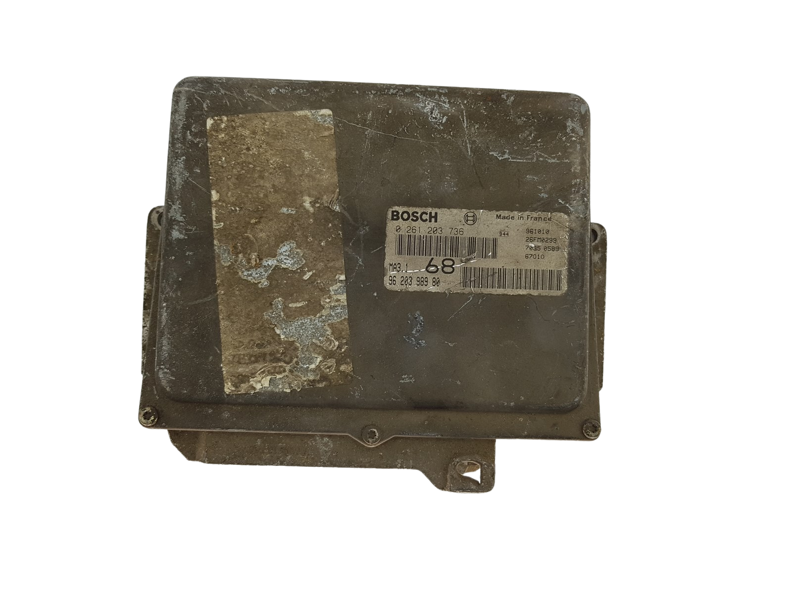 Ohjausyksikkö 0261203736 9620398980 MA3.1 PSA Bosch 15948 main product photo