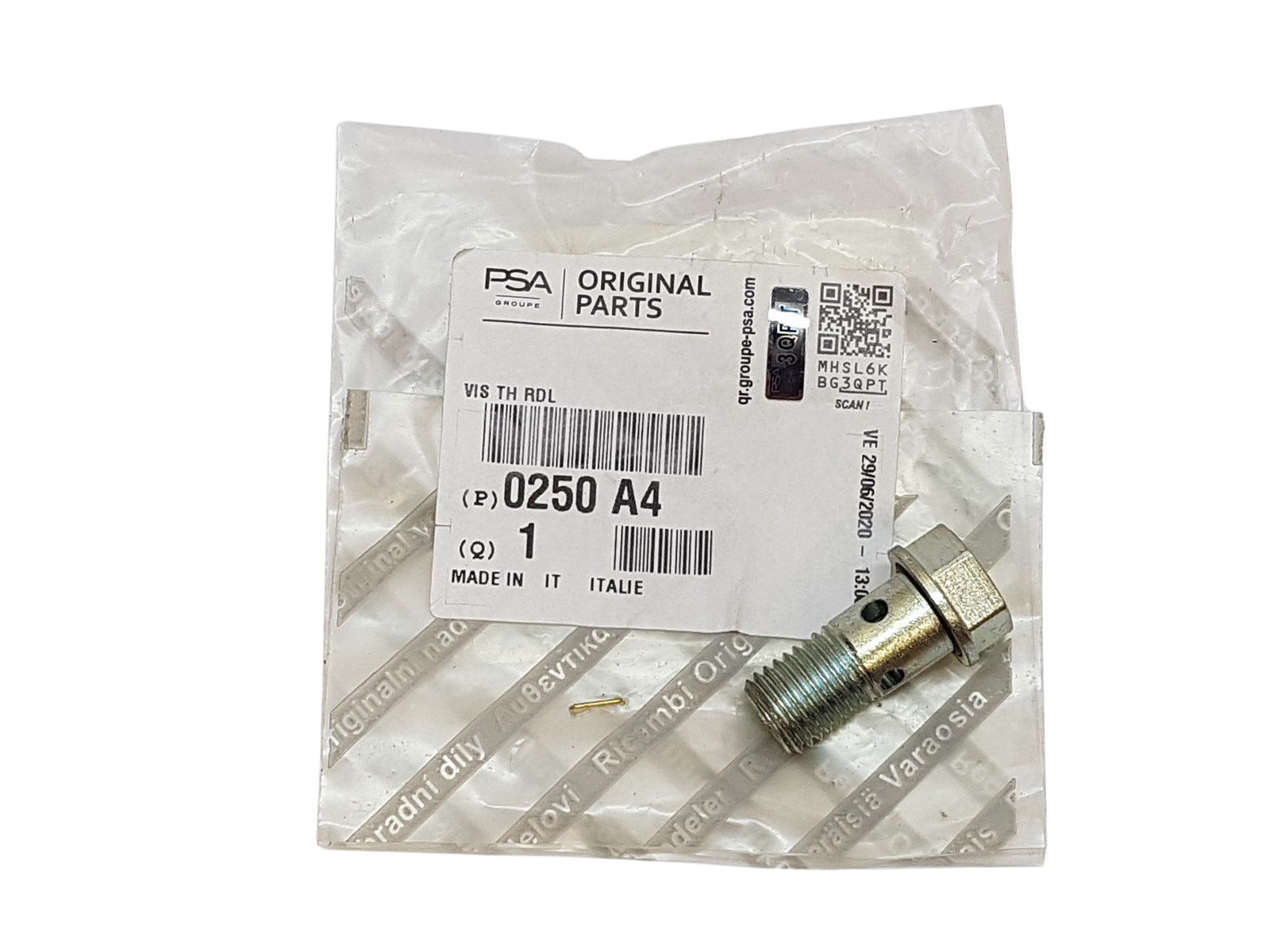 Pultti Citroen Peugeot Fiat 0250A4 0250.A4 Alkuperäinen main product photo