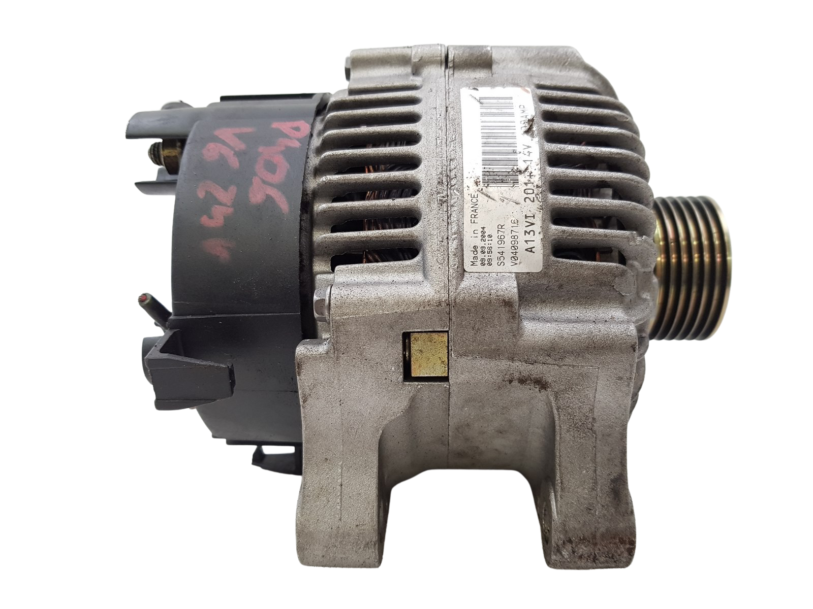 Laturi Renault PSA 5705.5D A13VI201 120A 3.0 Valeo main product photo
