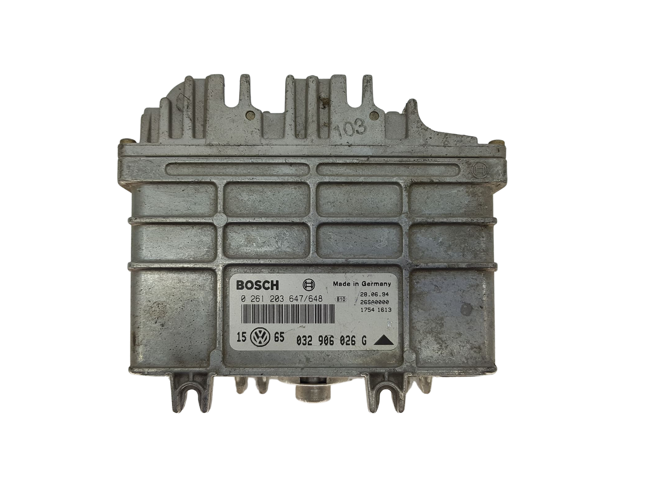 Ohjausyksikkö 0261203647/648 032906026G VW Bosch 13790 main product photo
