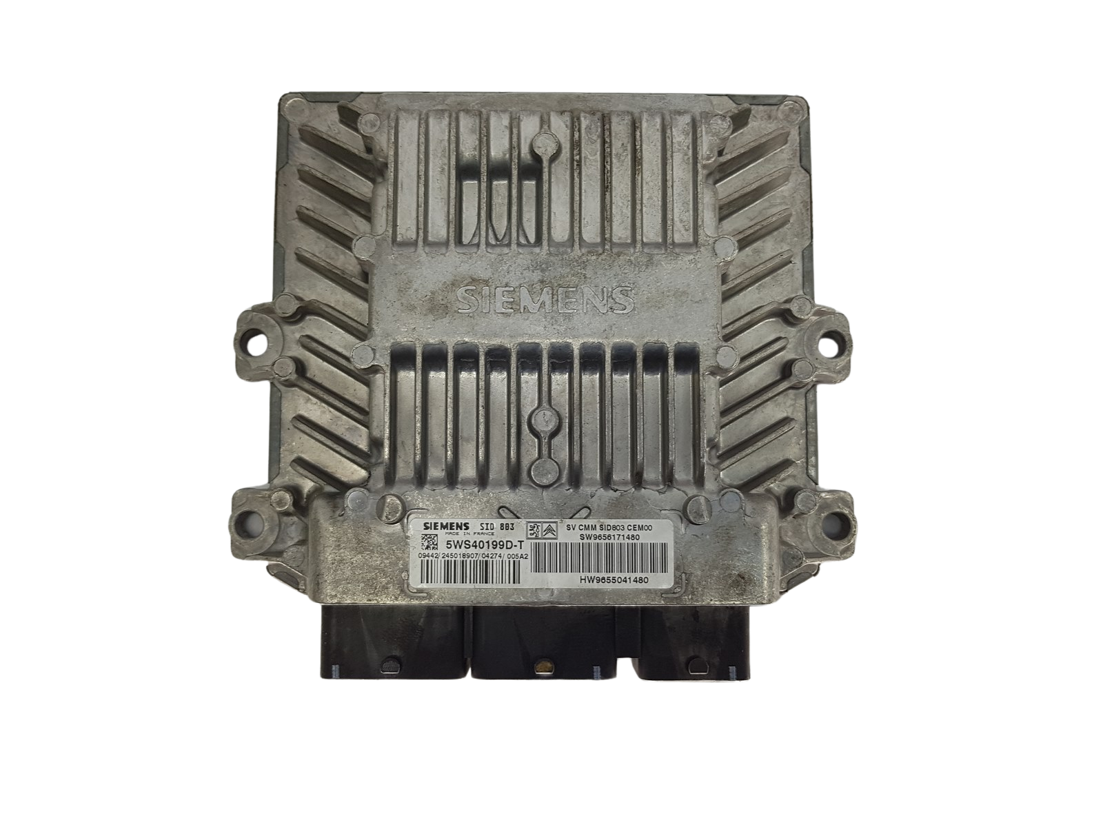 Ohjausyksikkö 9656171480 9655041480 5WS40199D-T PSA Siemens 3722 main product photo
