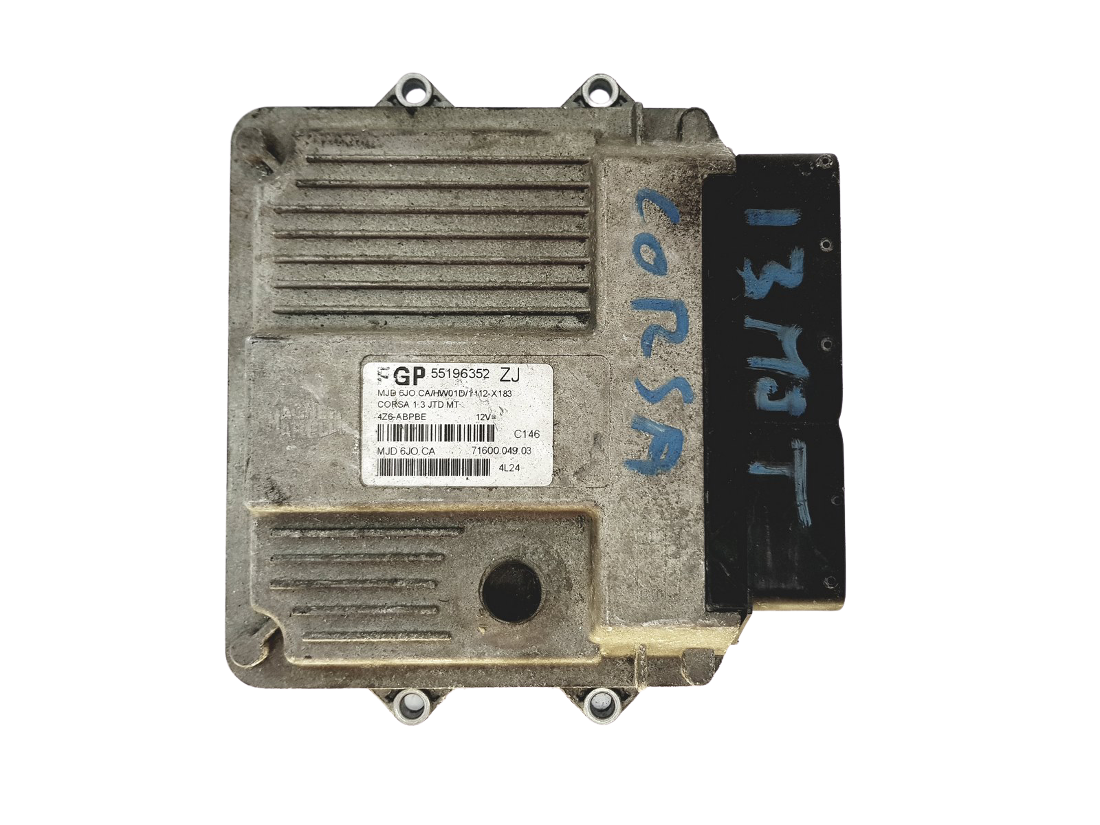 Ohjausyksikkö FGP 55196352 ZJ MJD 6JO.CA Opel Magneti Marelli 27217 main product photo