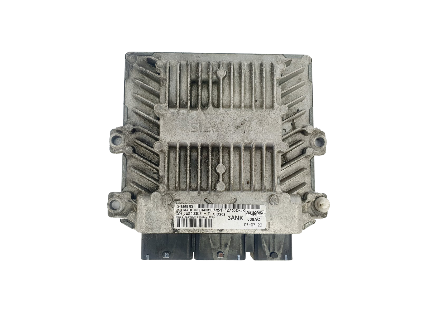 Ohjausyksikkö Ford 4M51-12A650-JK 5WS40303J-T Siemens 39774 main product photo