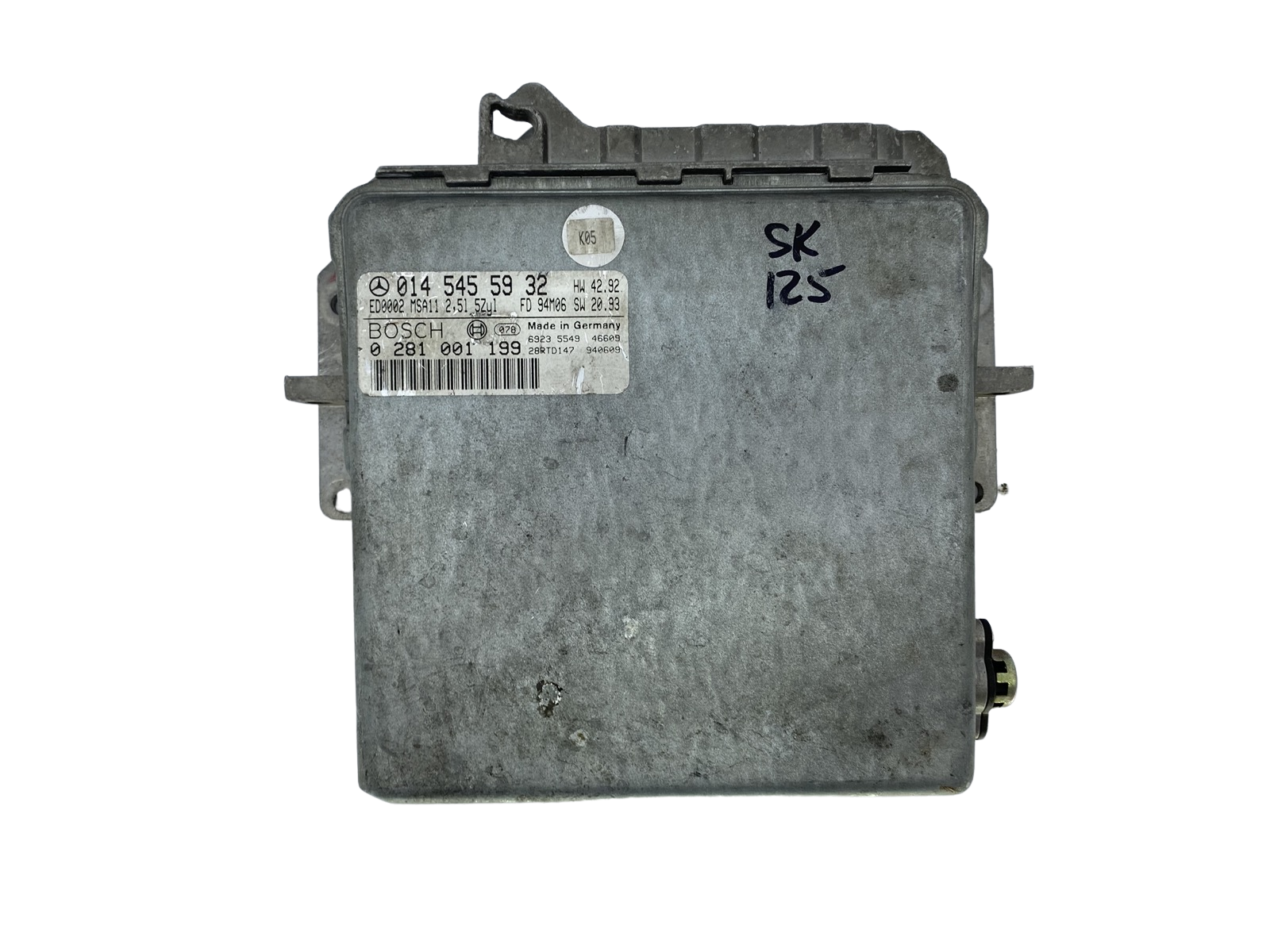 Ohjausyksikkö Mercedes 0145455932 0281001199 Bosch 53500 main product photo