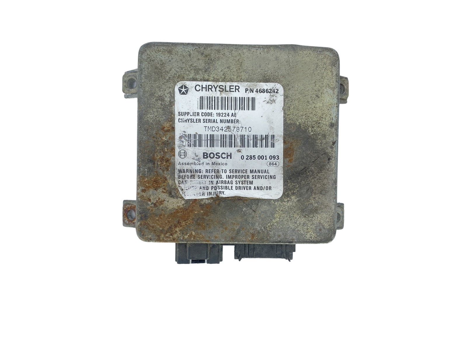 Ohjausyksikkö 0285001093 4686242 Chrysler Bosch 54796 main product photo