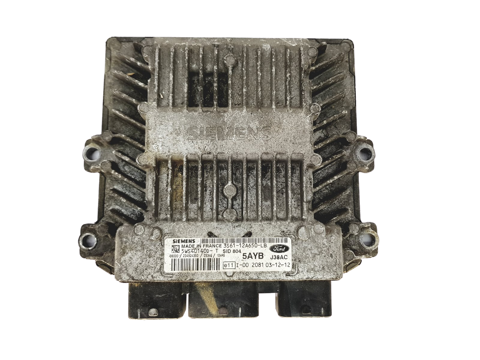 Ohjausyksikkö 3S61-12A650-LB 5WS40140D-T SID 804 Ford Siemens 28234 main product photo