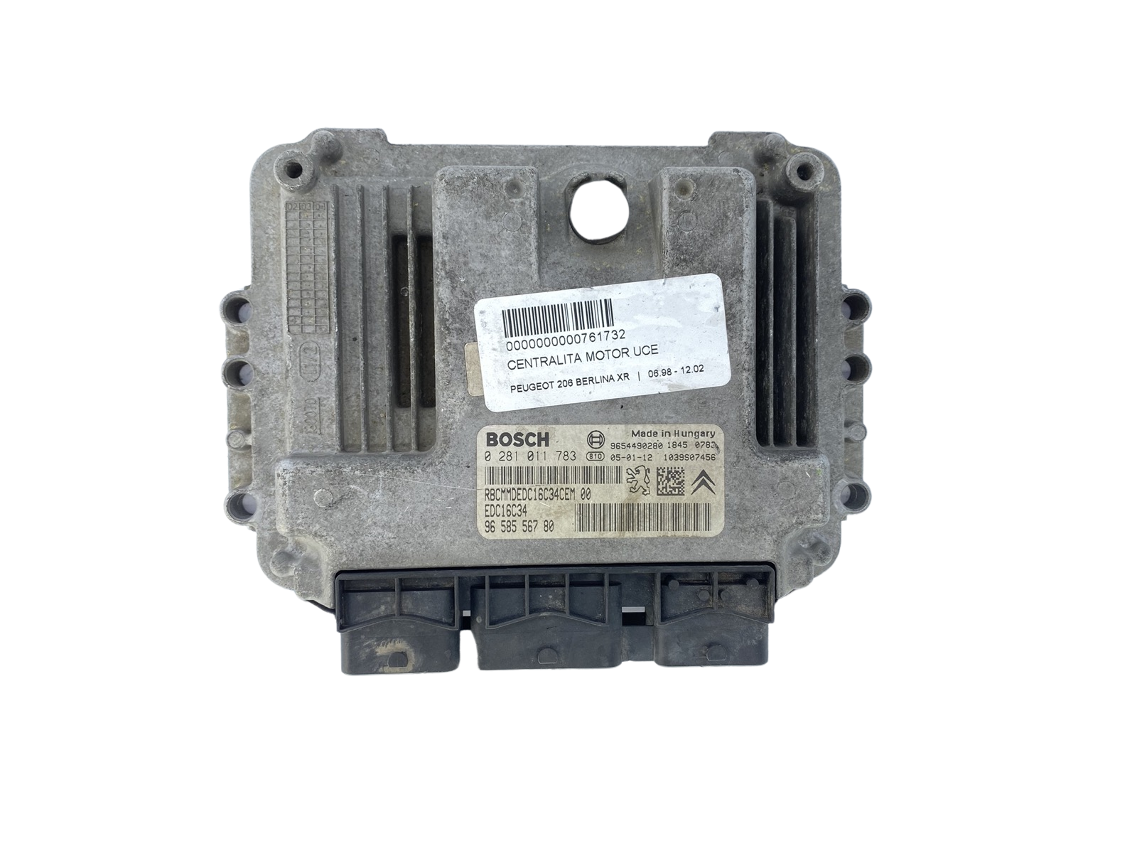Ohjausyksikkö PSA 0281011783 9658556780 9654490280 Bosch 60406 main product photo