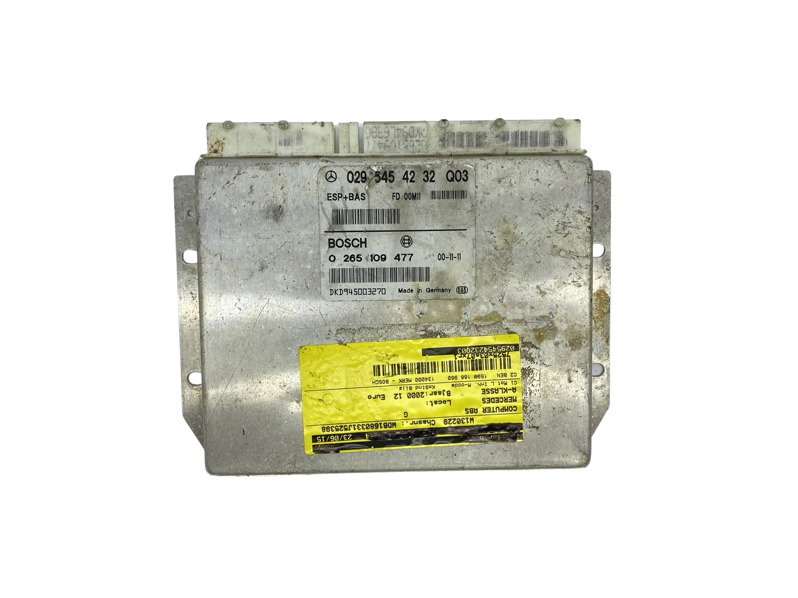 Ohjausyksikkö 0295454232 Q03 0265109477 Mercedes Bosch 57212 main product photo