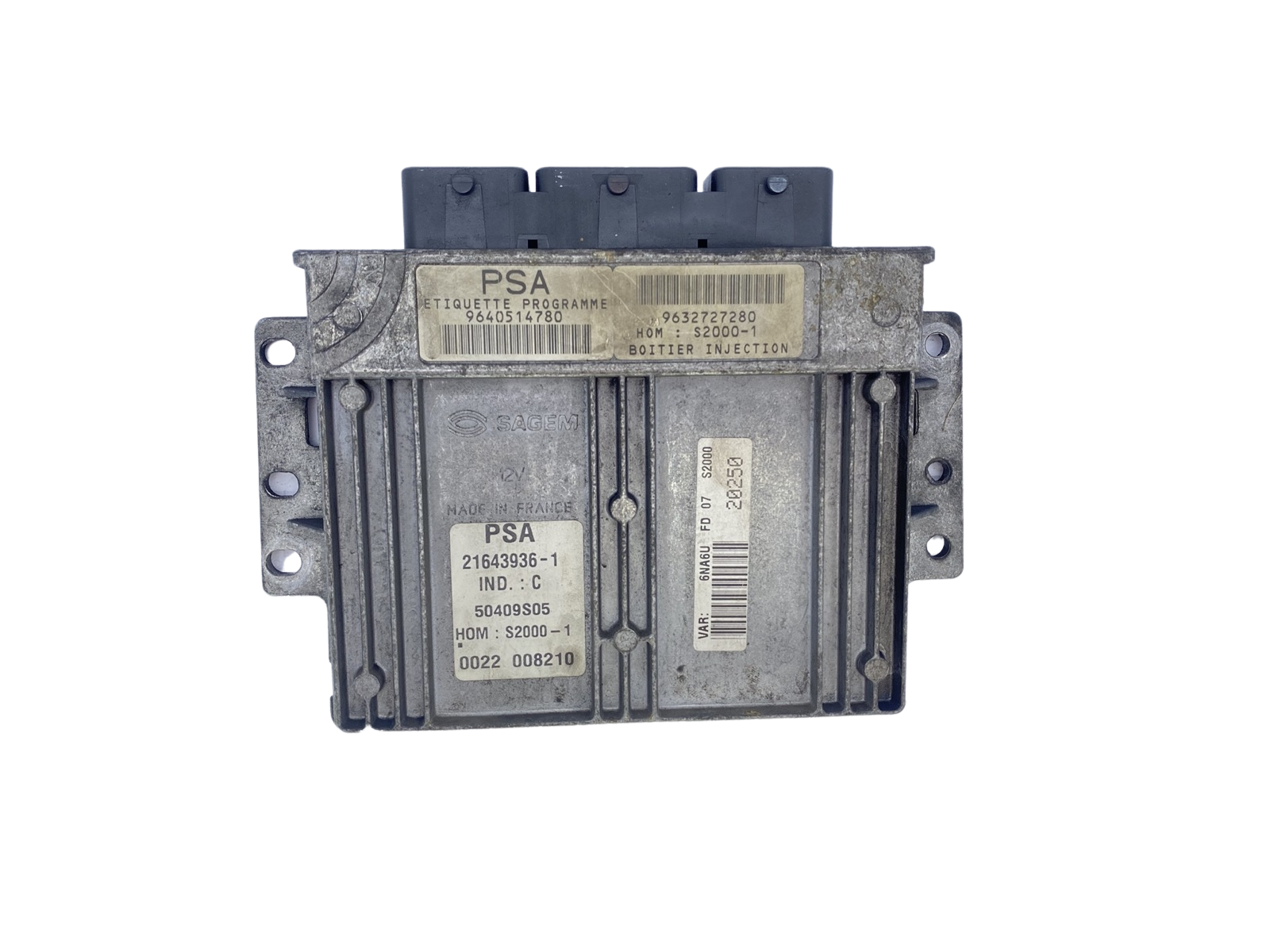 Ohjausyksikkö 9640514780 9632727280 21643936-1 PSA Sagem 59641 main product photo