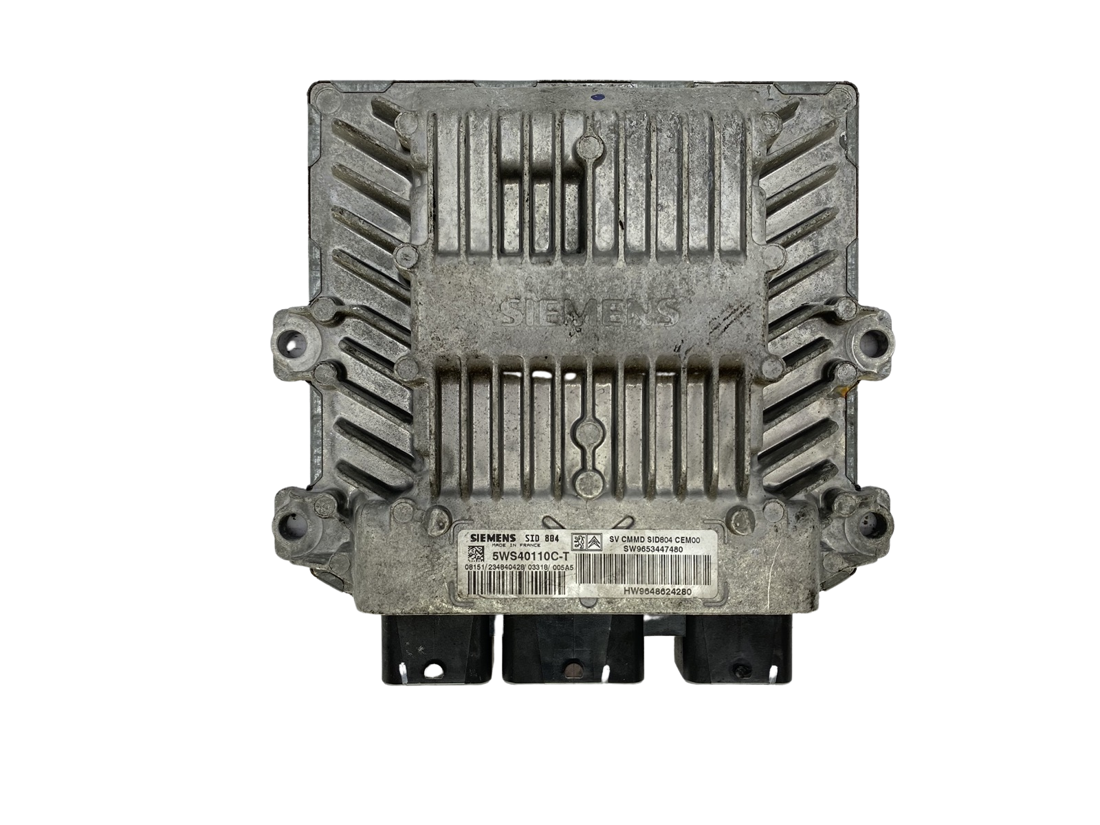 Ohjausyksikkö 9653447480 9648624280 5WS40110C-T PSA Siemens 53824 main product photo