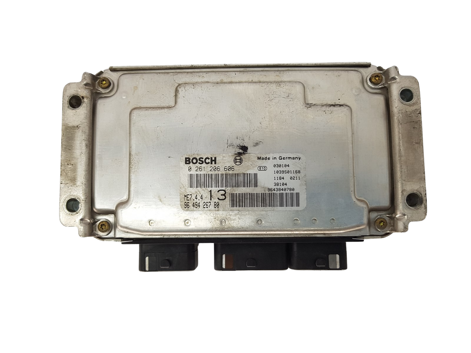 Ohjausyksikkö 0261206606 9649426780 9643840780 PSA Bosch 3580 main product photo