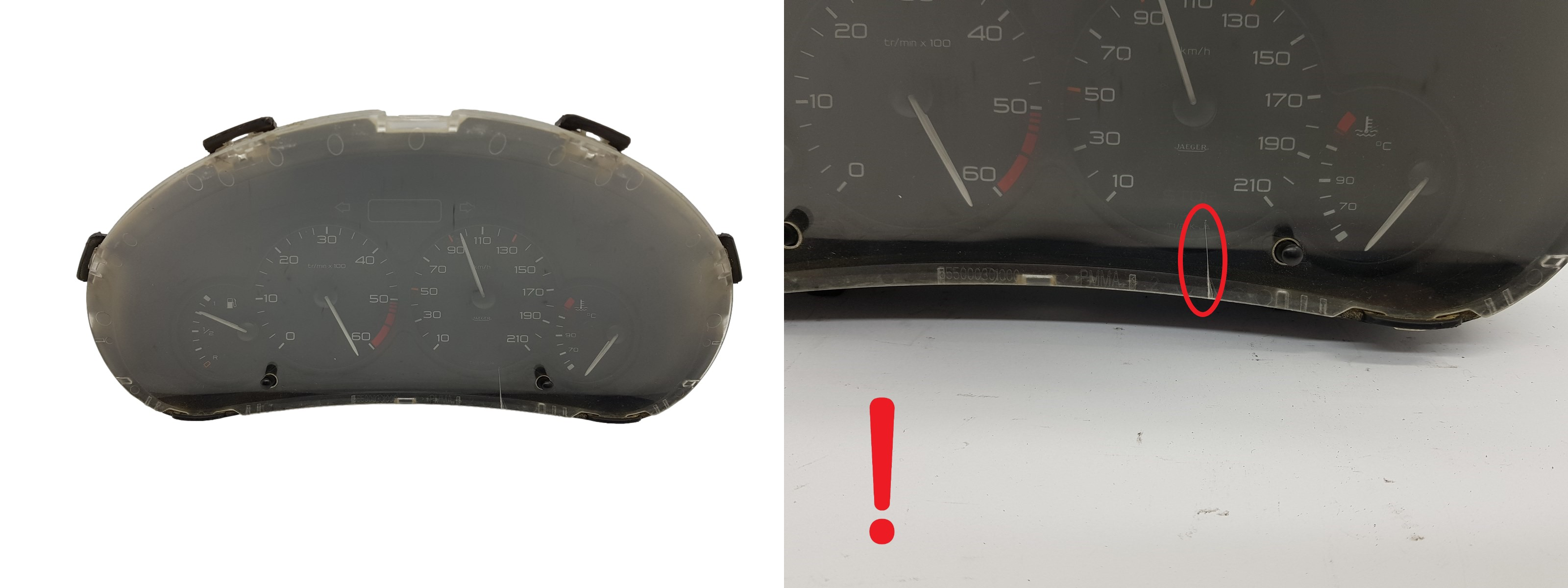 Kierroslukumittari Peugeot 206 9645096080 2973 main product photo