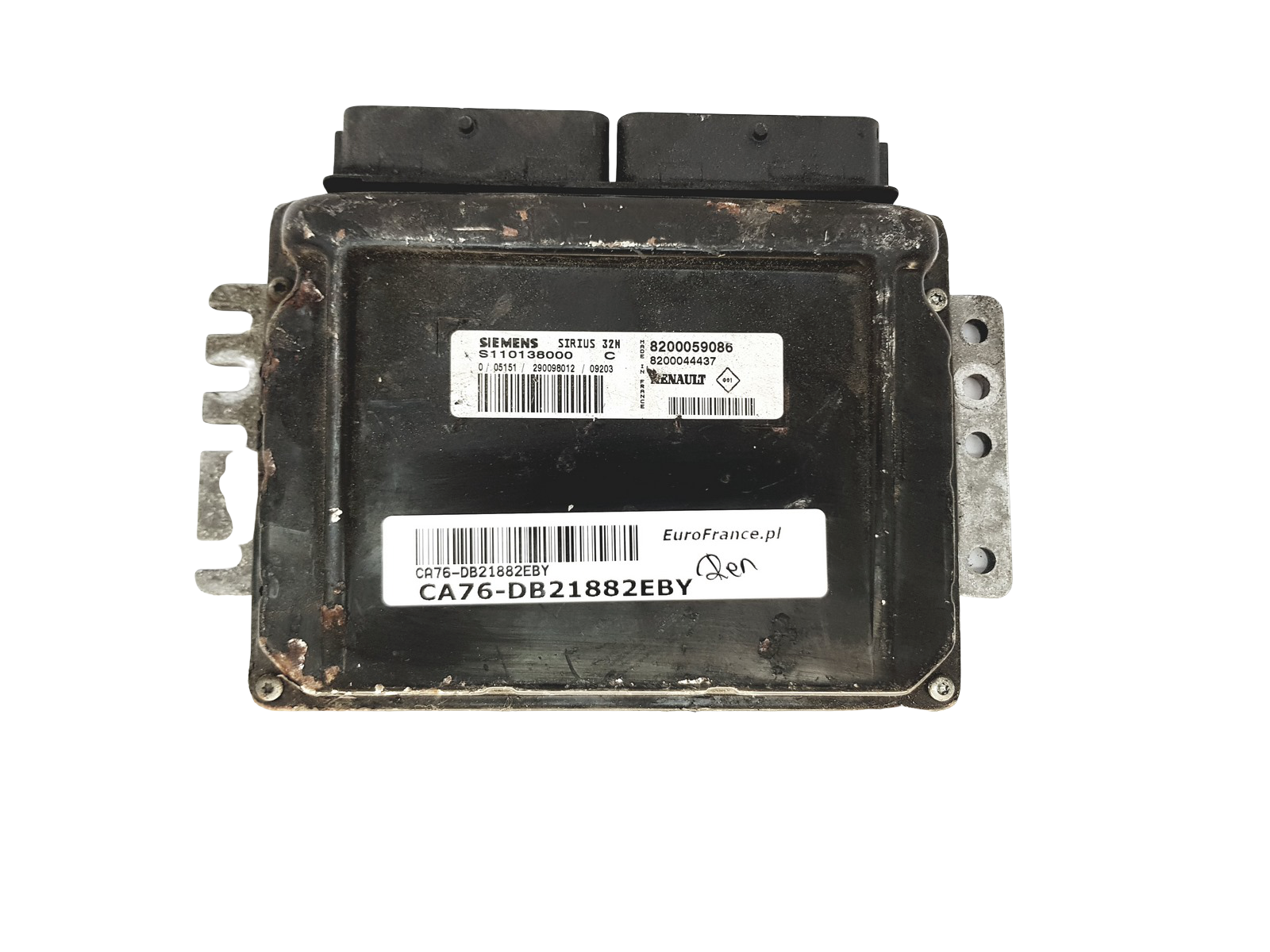 Ohjausyksikkö S110138000C 8200059086 8200044437 Renault Siemens 21882 main product photo