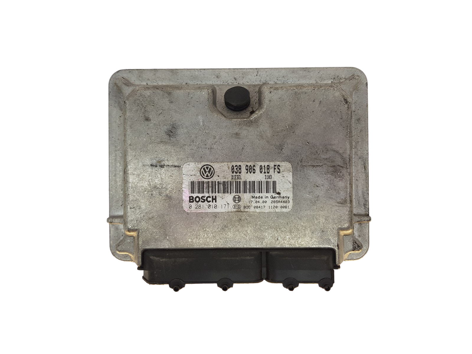 Ohjausyksikkö 038906018FS 0281010171 VW Bosch 30712 main product photo