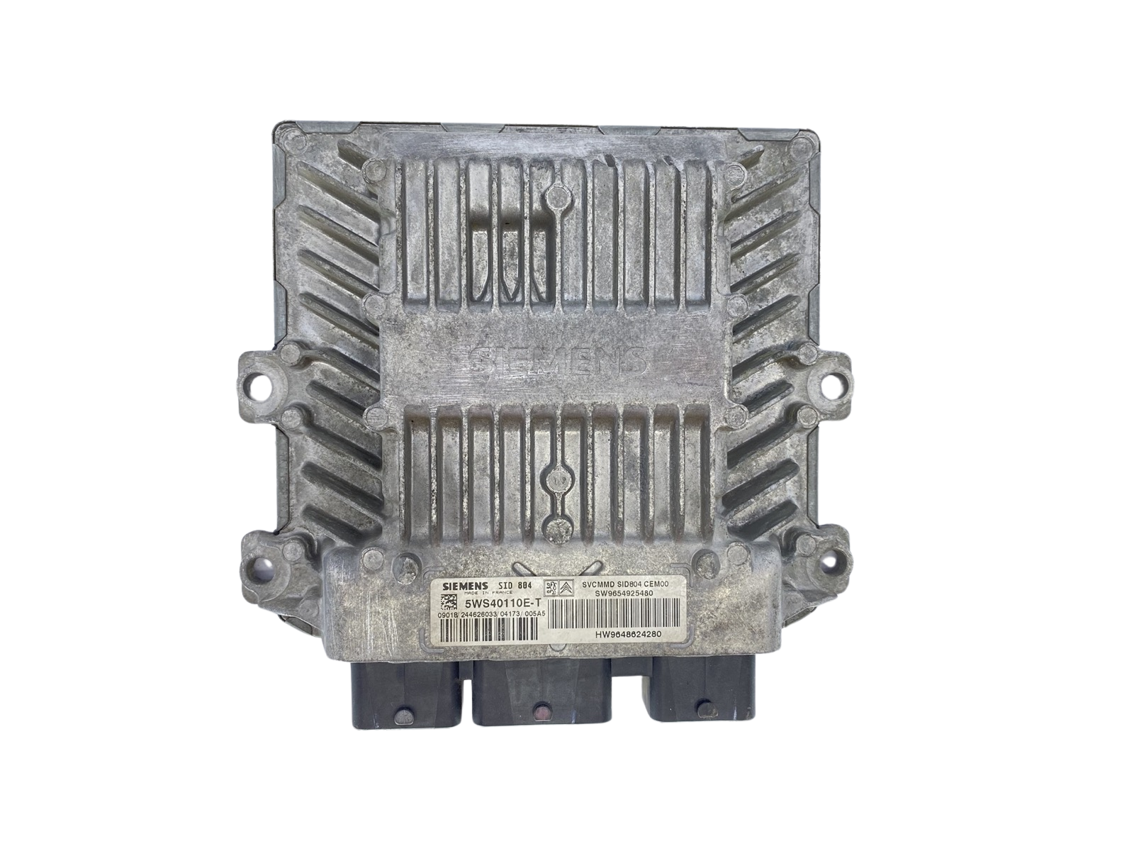 Ohjausyksikkö 5WS40110E-T 9654925480 9648624280 PSA Siemens 63100 main product photo