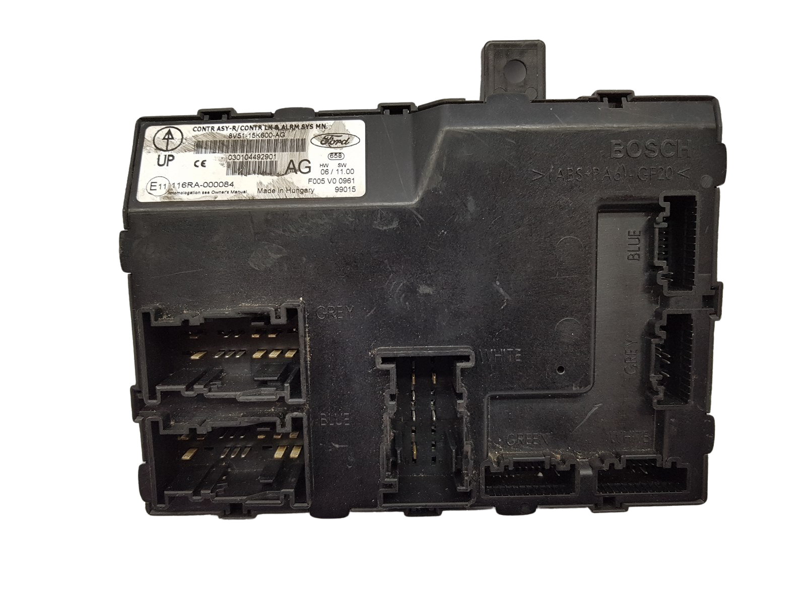Ohjausyksikkö 8V51-15K600-AG 116RA-000084 Ford Fiesta 6 MK6 Bosch main product photo