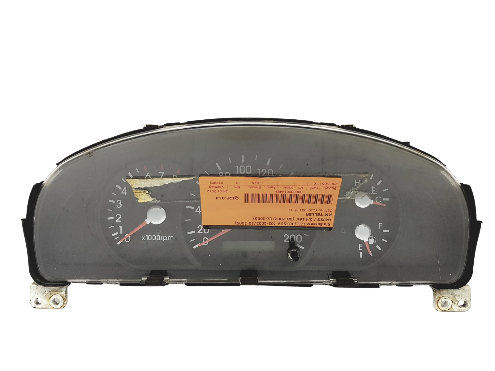 Kierroslukumittari Kia Sorento 94003-3E100 2003-73200K main product photo