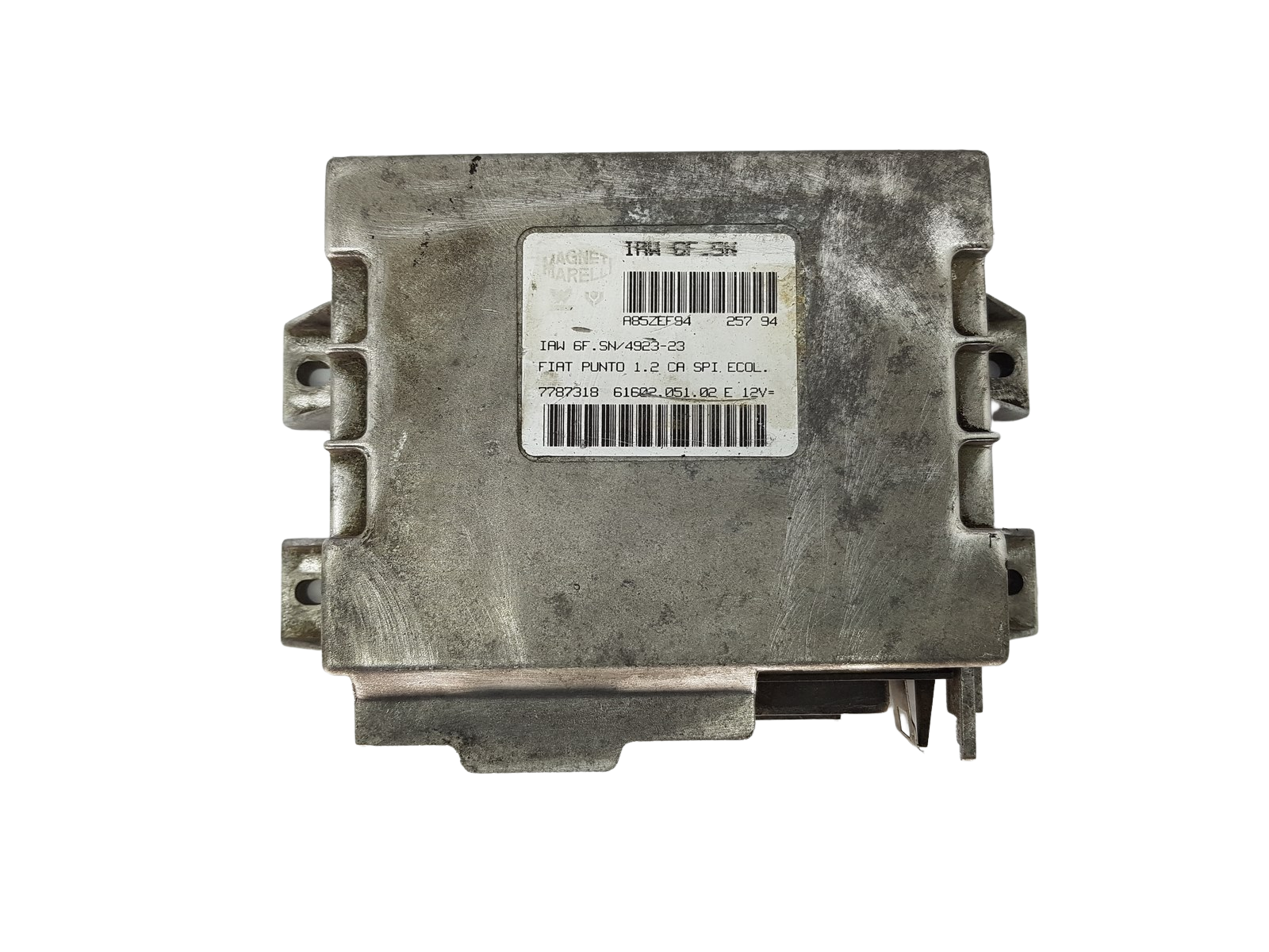 Ohjausyksikkö 7787318 61602.051.02 IAW 6F.SN Fiat Magneti Marelli main product photo
