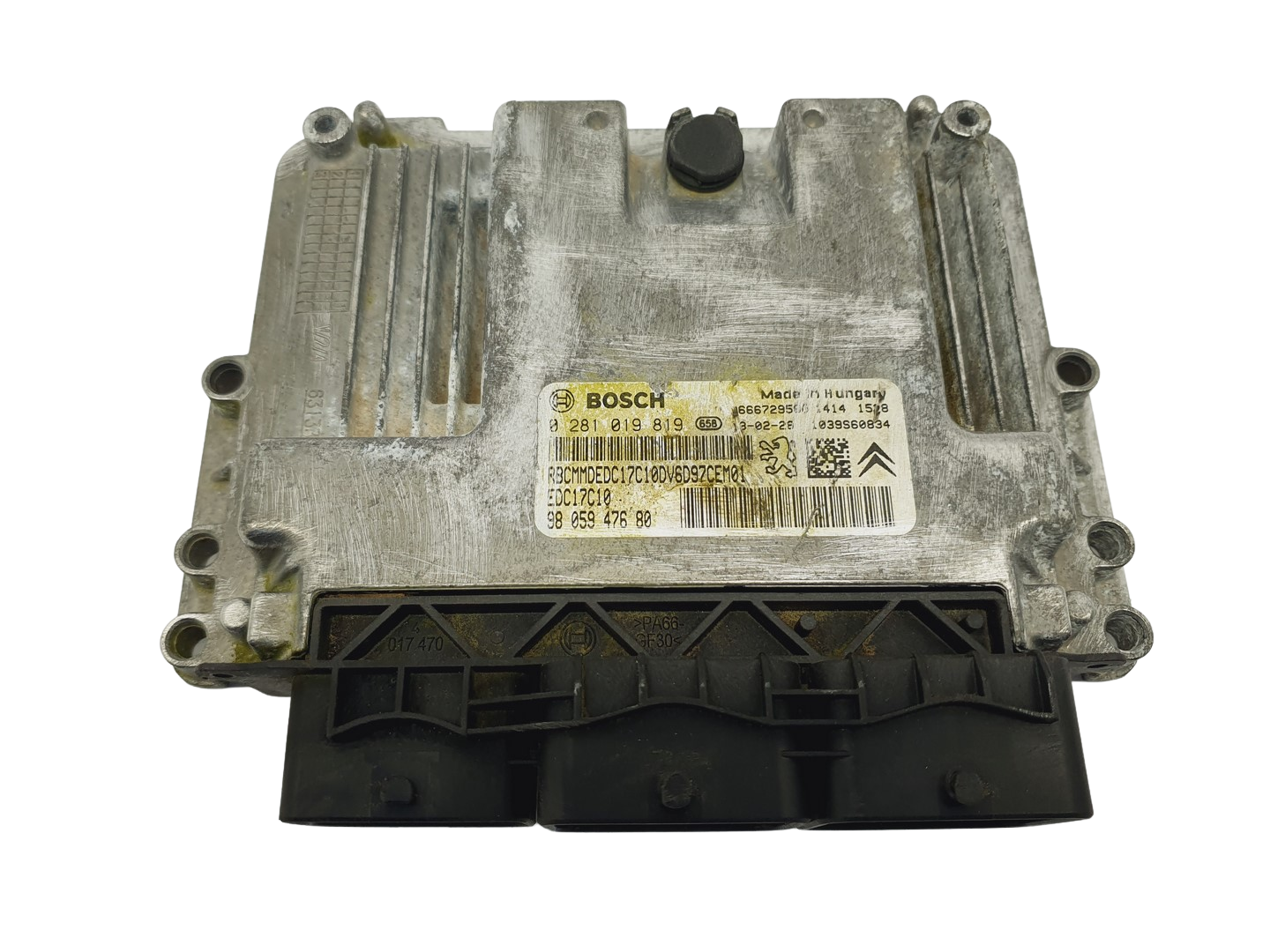 Ohjausyksikkö 9805947680 0281019819 9666729580 PSA Bosch 68489 main product photo