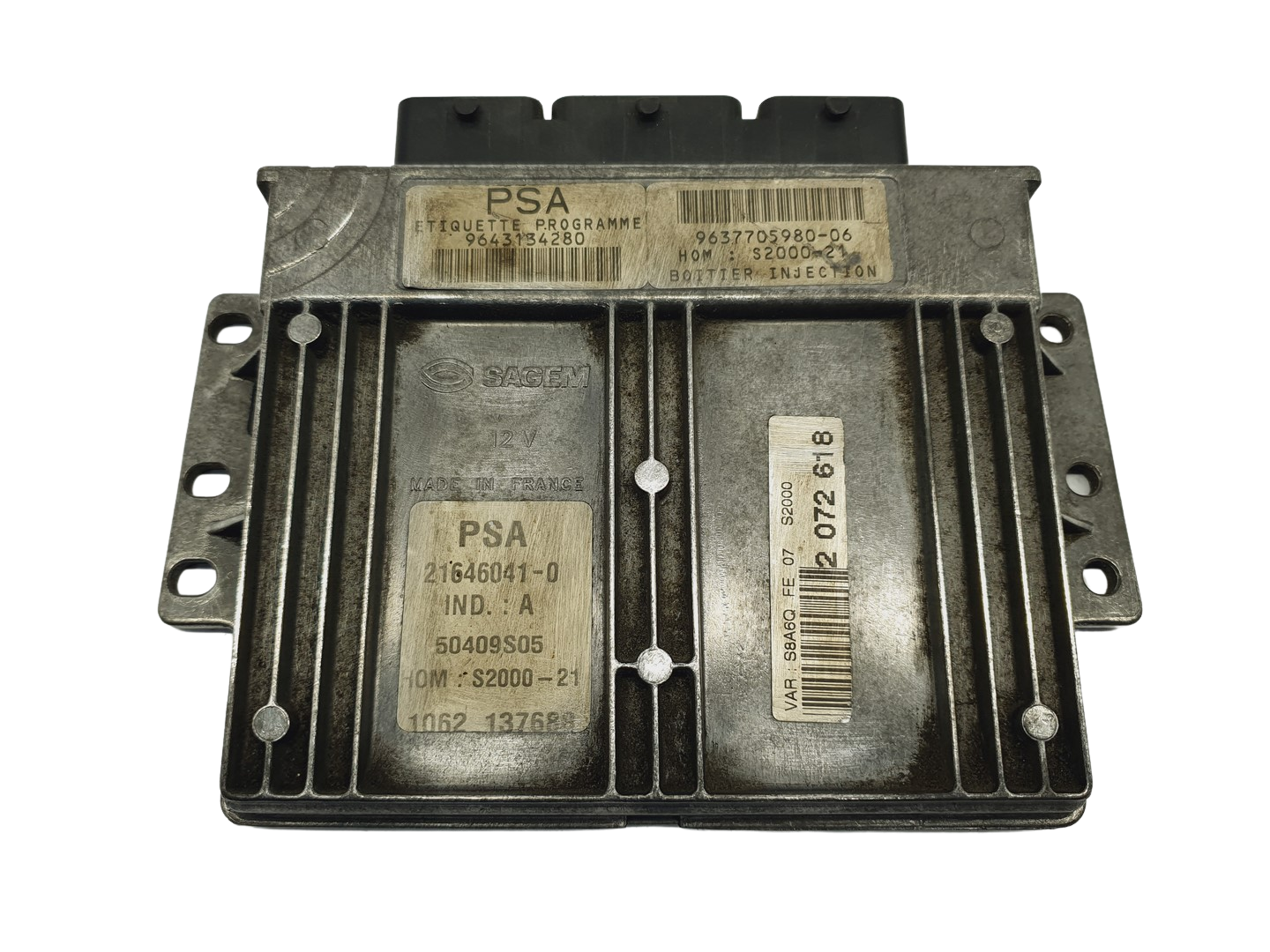 Ohjausyksikkö PSA 9643134280 9637705980-06 Sagem 68451 main product photo