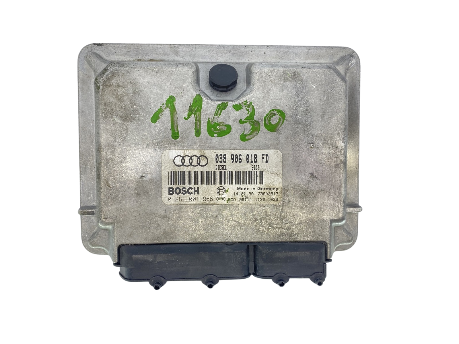 Ohjausyksikkö 038906018FD 0281001966 Audi Bosch 63372 main product photo