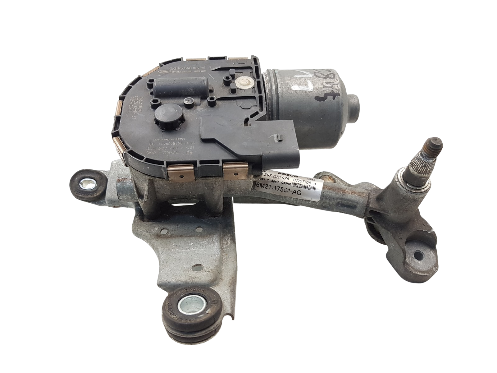 Pyyhkijän moottori Vasen Ford S-Max 6M21-17504-AG 6M2117508AC main product photo