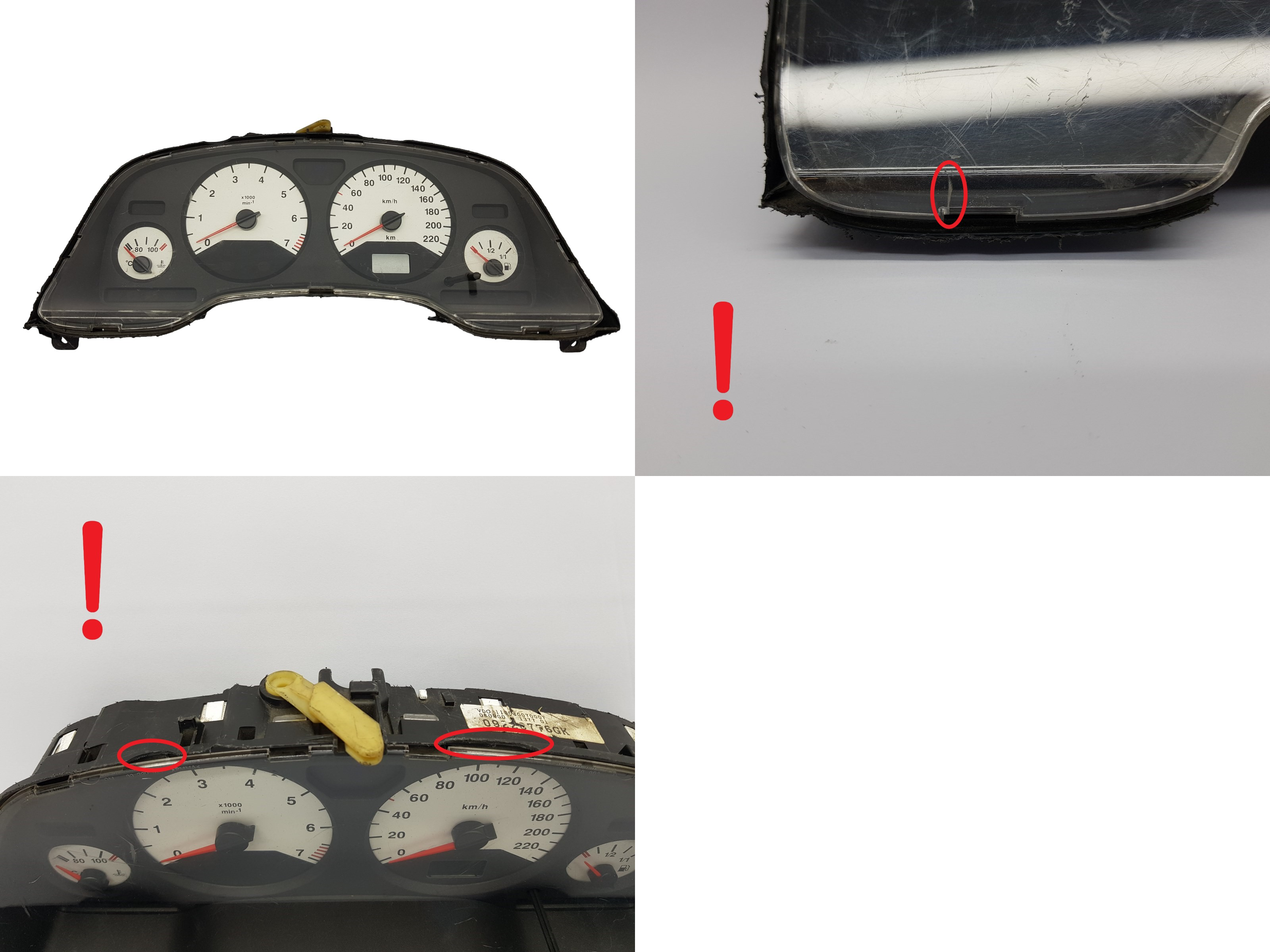 Kierroslukumittari Opel Zafira A 09228776GK 110080070007 3116 main product photo