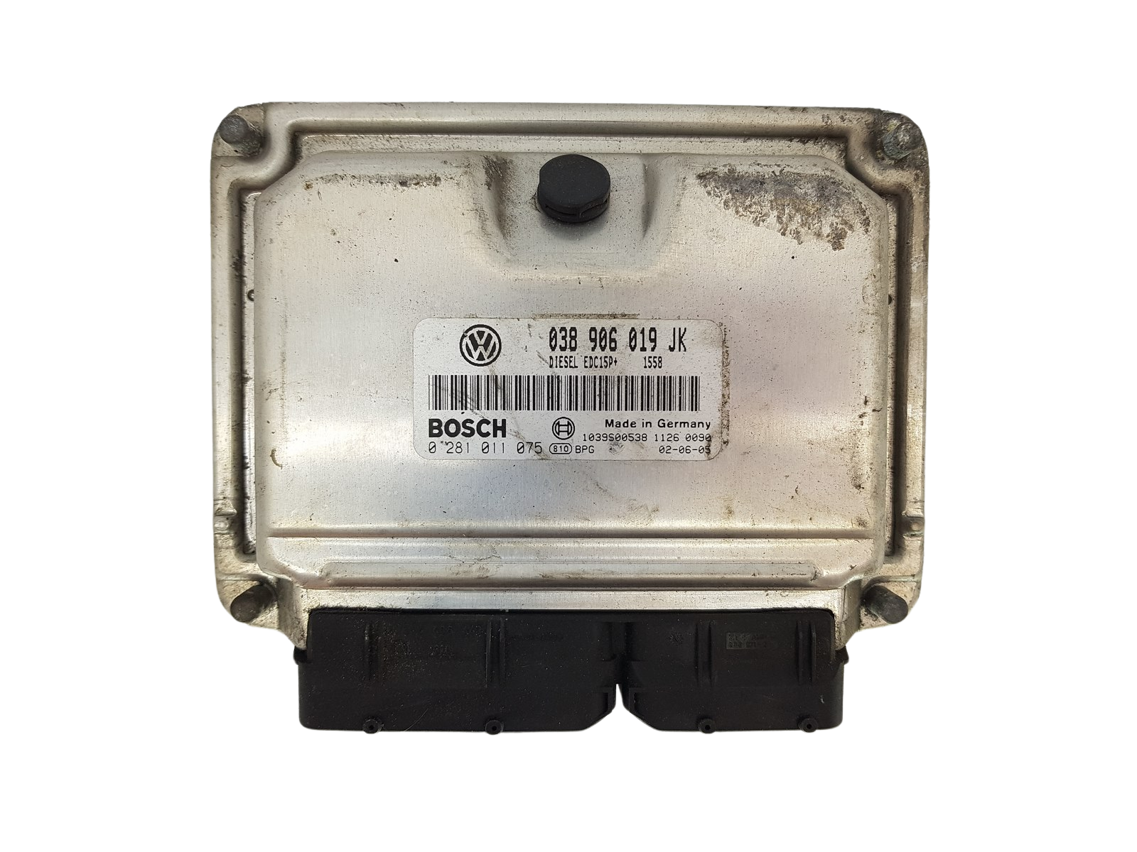 Ohjausyksikkö 038906019JK 0281011075 VW Bosch 2916 main product photo