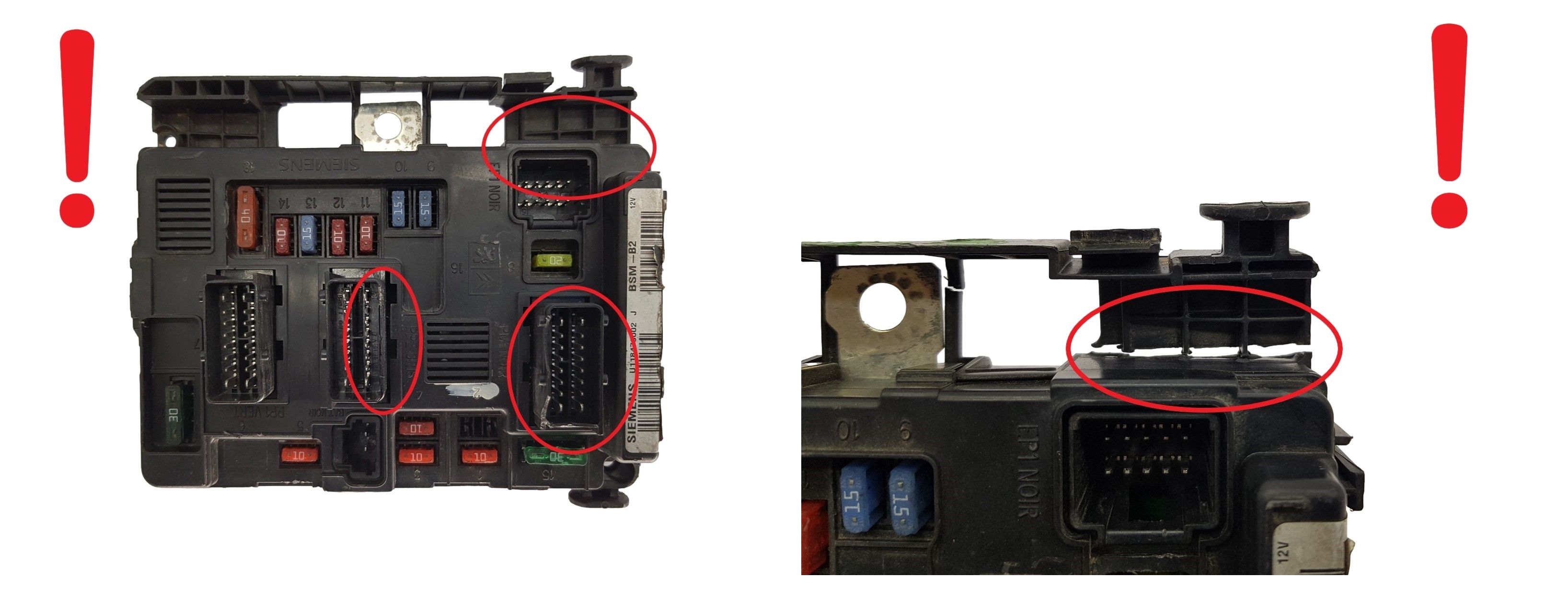 Ohjausyksikkö BSM-B2 9650618580 U118470002J PSA Siemens 2195 main product photo
