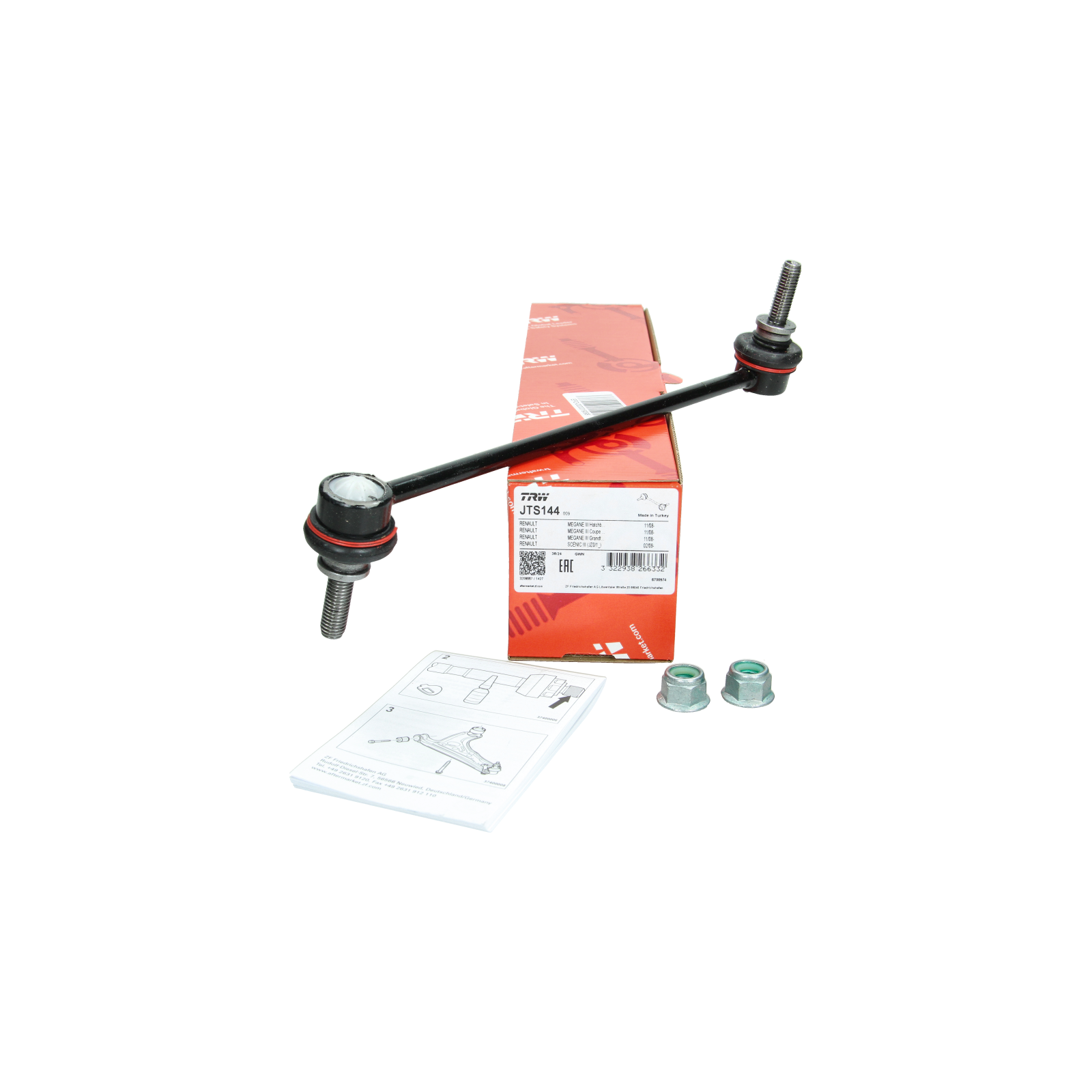 Kallistuksenvakaajan Tanko Tee Renault 546180002R JTS144 TRW main product photo