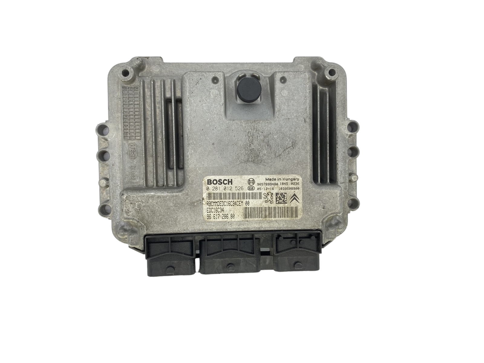 Ohjausyksikkö 9661728680 9657699480 0281012526 PSA Bosch main product photo