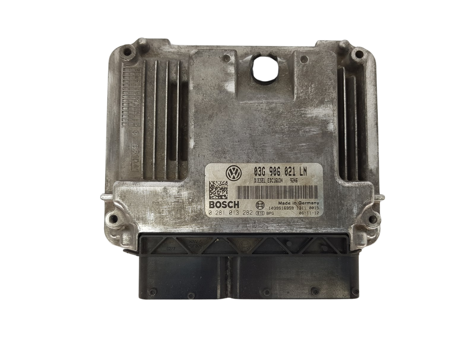 Ohjausyksikkö 03G906021LN 0281013282 VW Seat Bosch 3438 main product photo