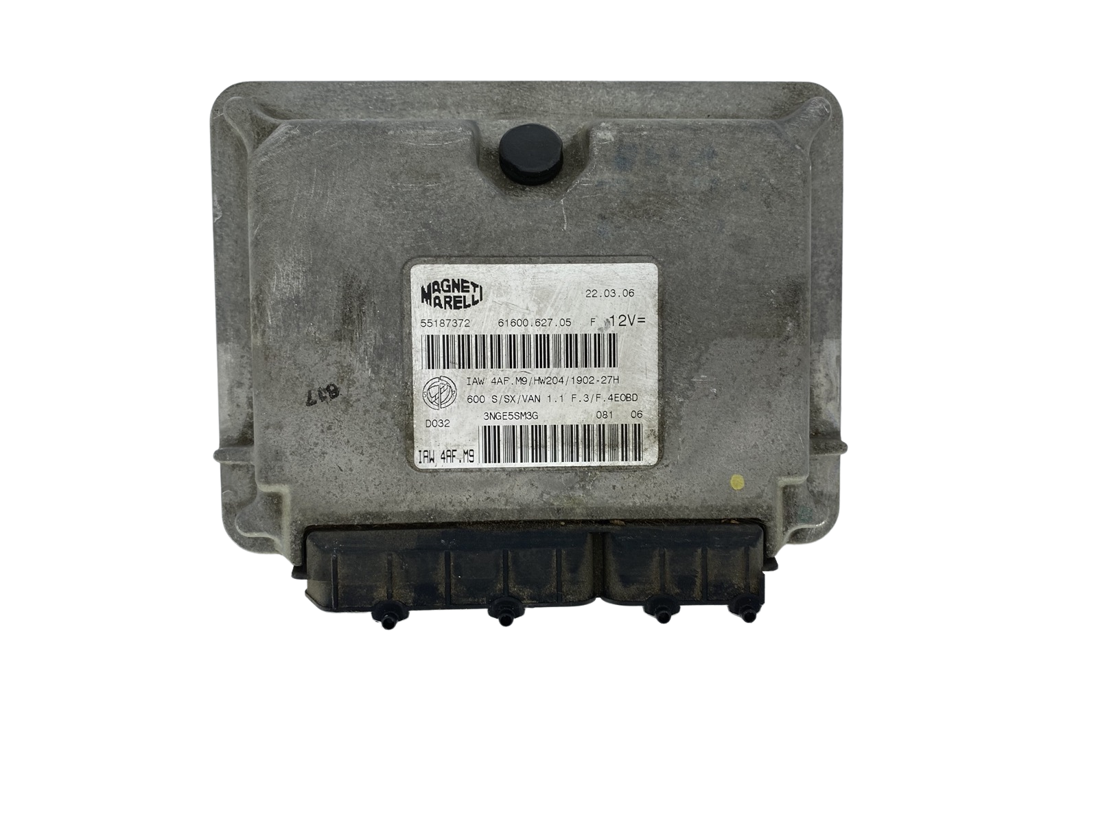 Ohjausyksikkö IAW4AF.M9 55187372 61600.627.05 Fiat Magneti Marelli 52984 main product photo