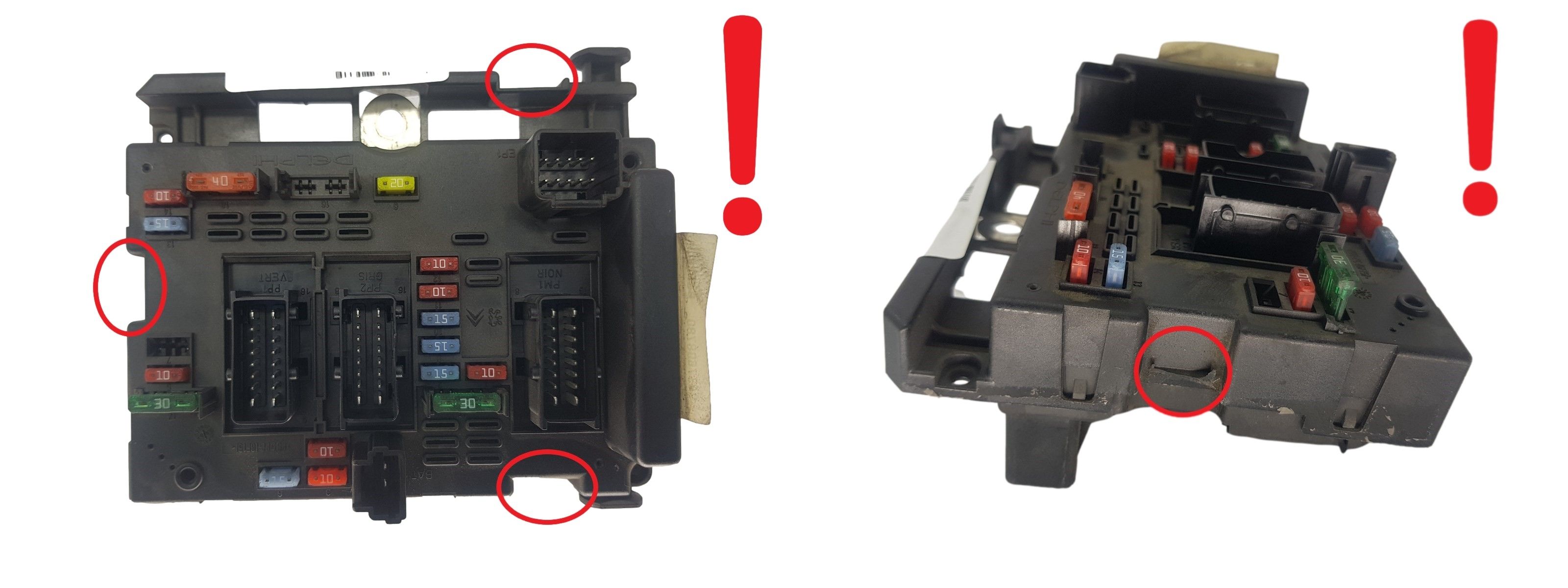 Ohjausyksikkö BSM B3 9657608780 PSA Delphi 1825 main product photo