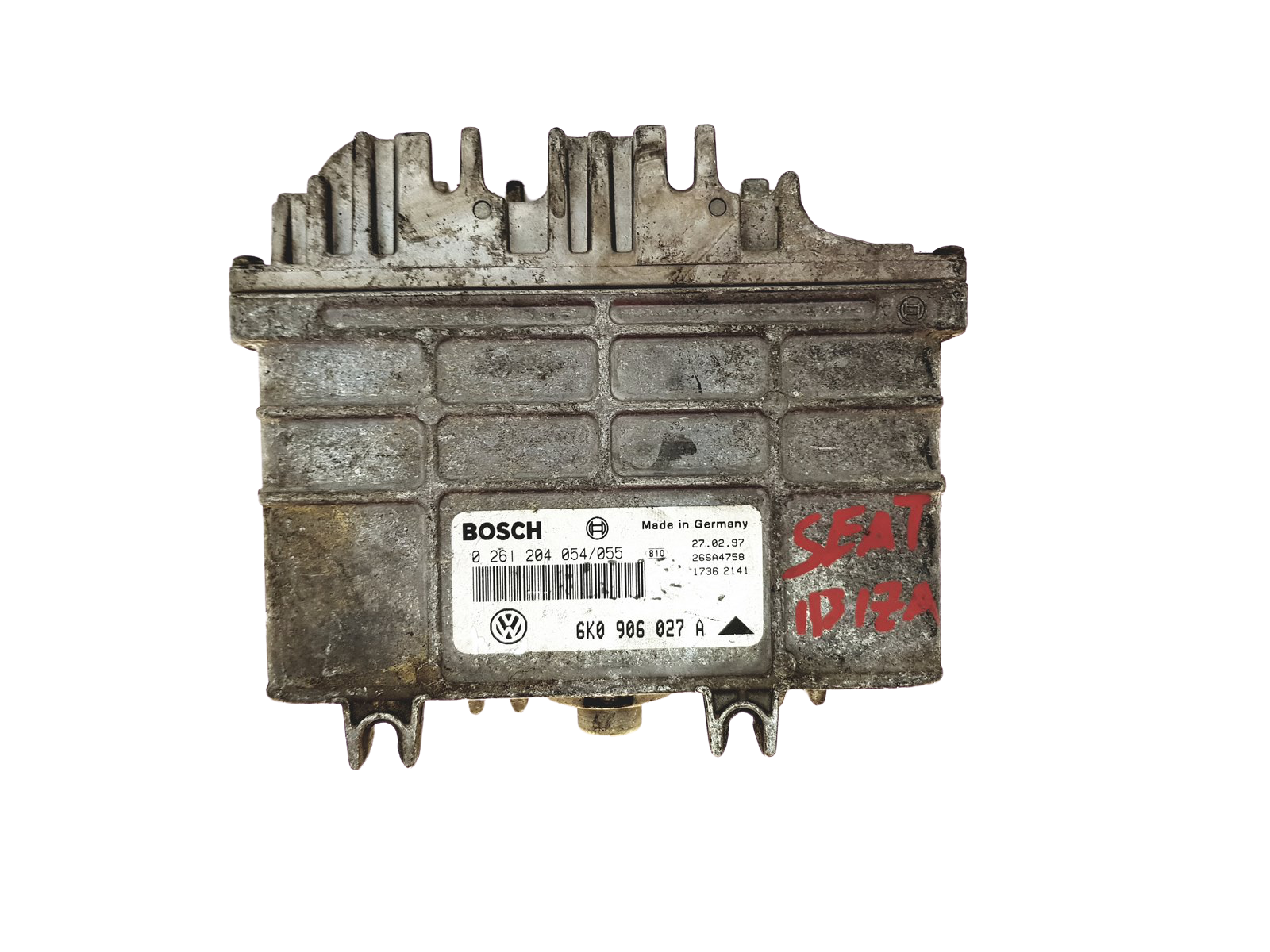 Moottorin Ohjausyksikkö Seat VW 6K0906027A 0261204054 Bosch 25063 main product photo