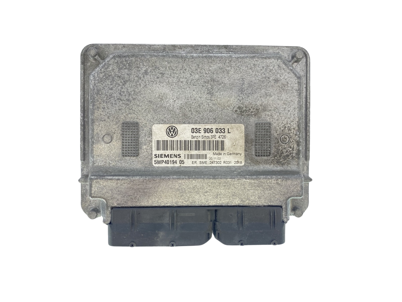 Ohjausyksikkö 03E906033L 5WP40194 05 VW Siemens 63679 main product photo