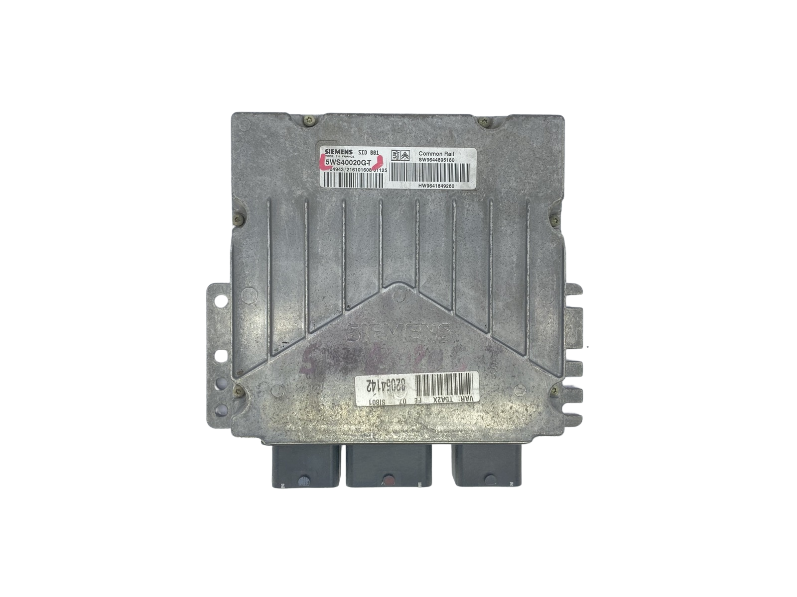 Ohjausyksikkö 5WS40020G-T 9644895180 9641849280 PSA Siemens 58782 main product photo