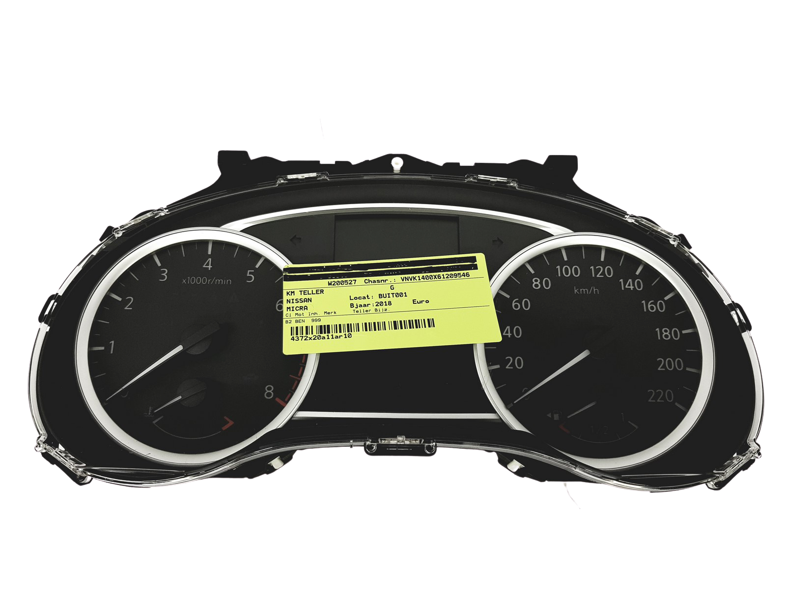 Nopeusmittari Nissan Micra K14 5FB1A main product photo