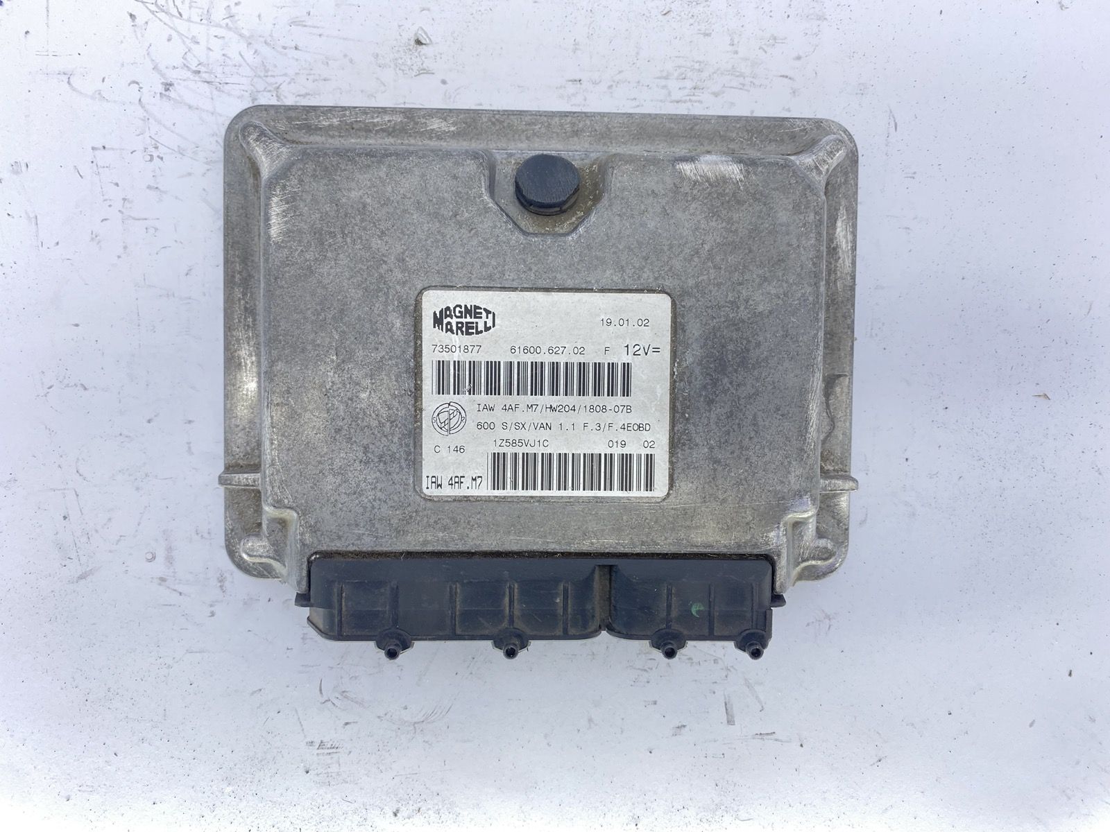 Ohjausyksikkö 73501877 61600.627.02 IAW4AF.M7 Fiat Magneti Marelli 54597 main product photo